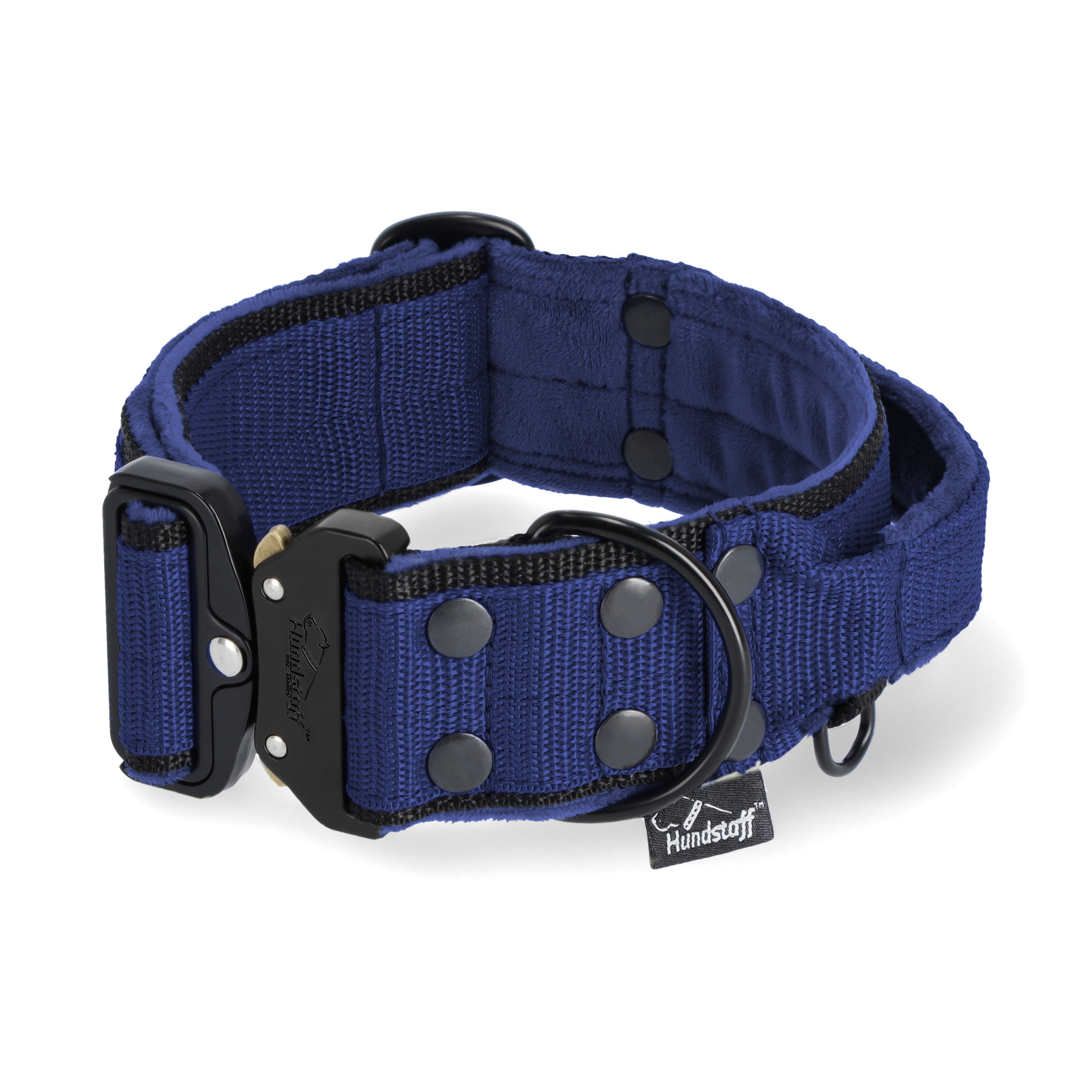 Extreme Buckle Black Edition Navy Blue - Collier solide et sécurisé