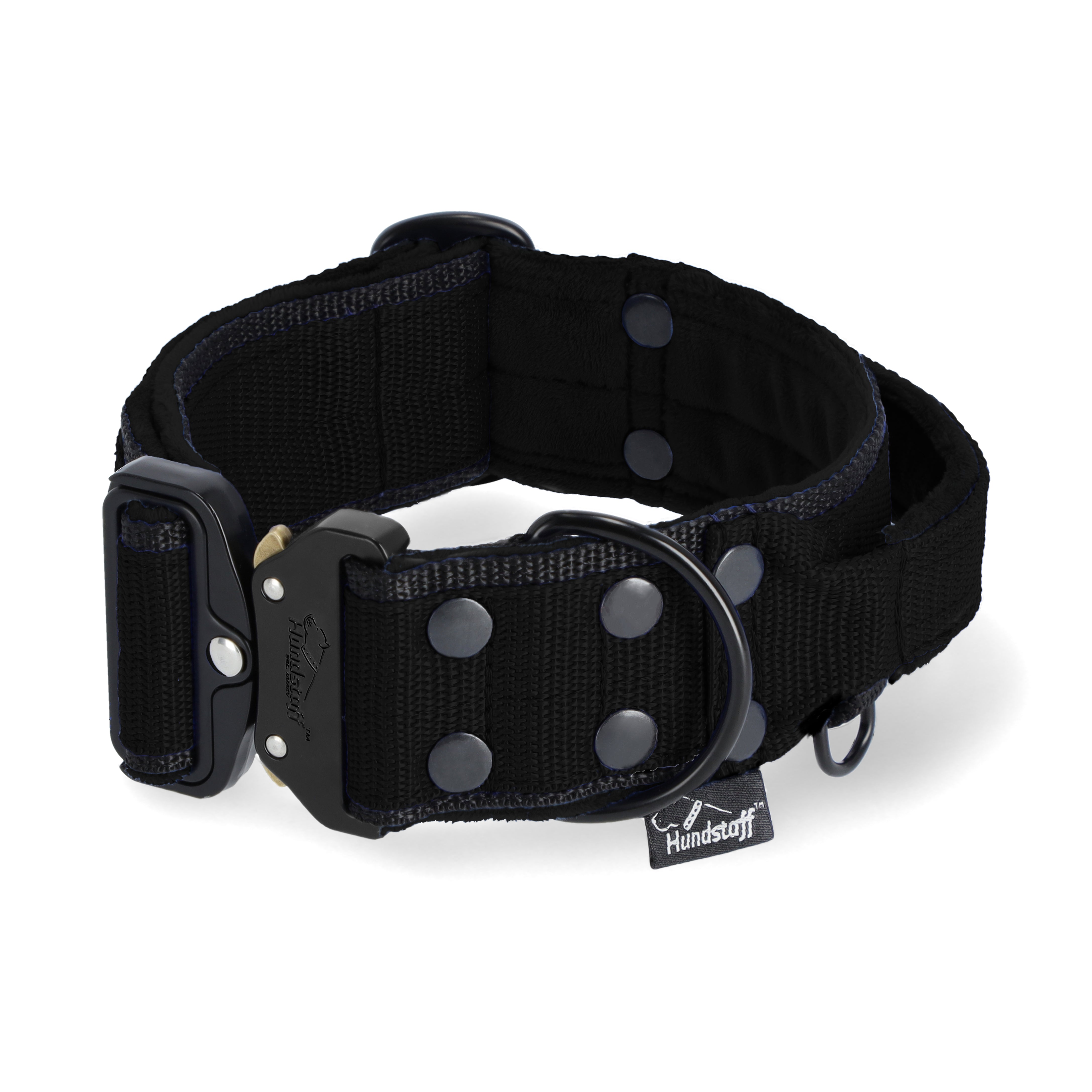Extreme Buckle Black Edition Black - Collier solide et sécurisé