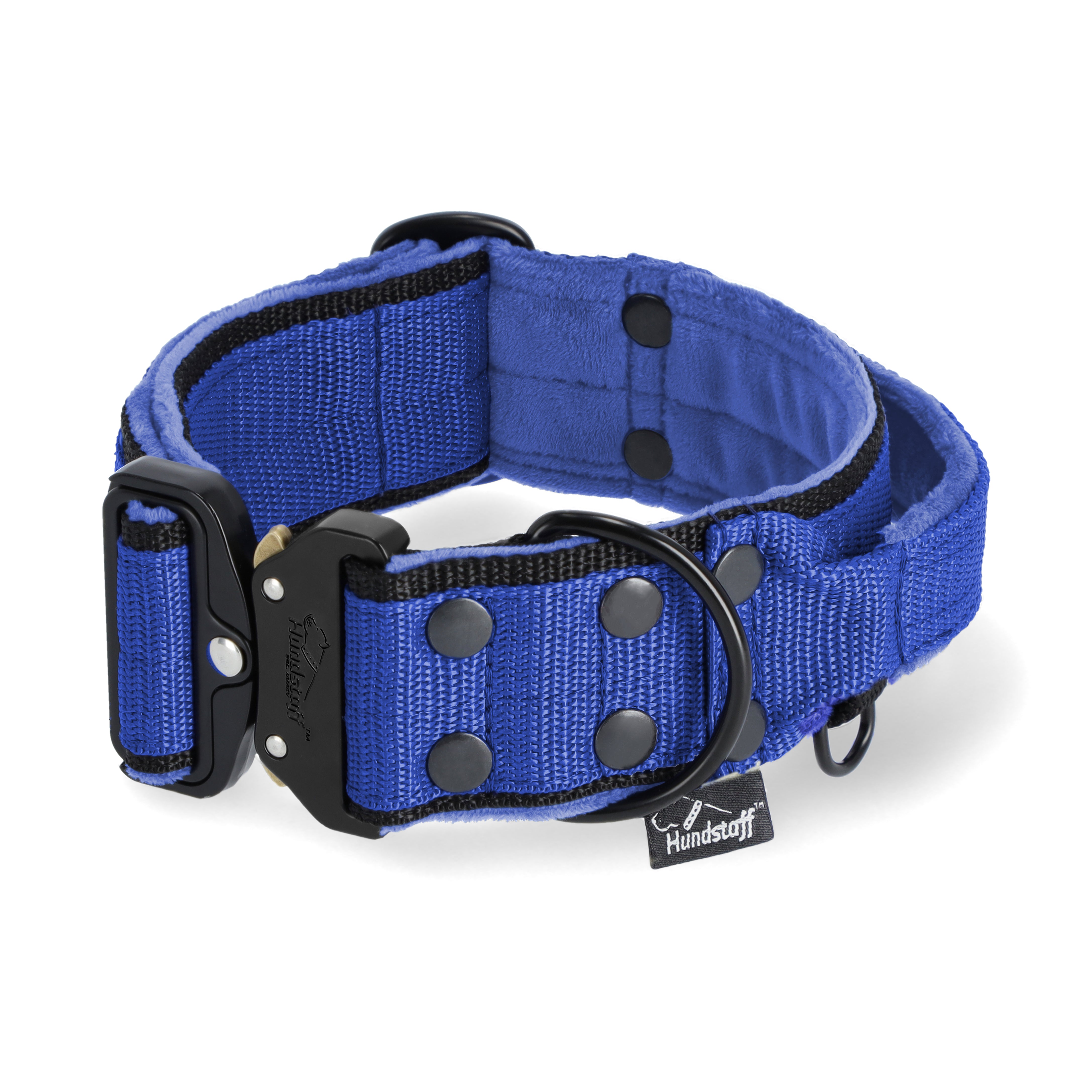 Extreme Buckle Black Edition Blue - Collier solide et sécurisé