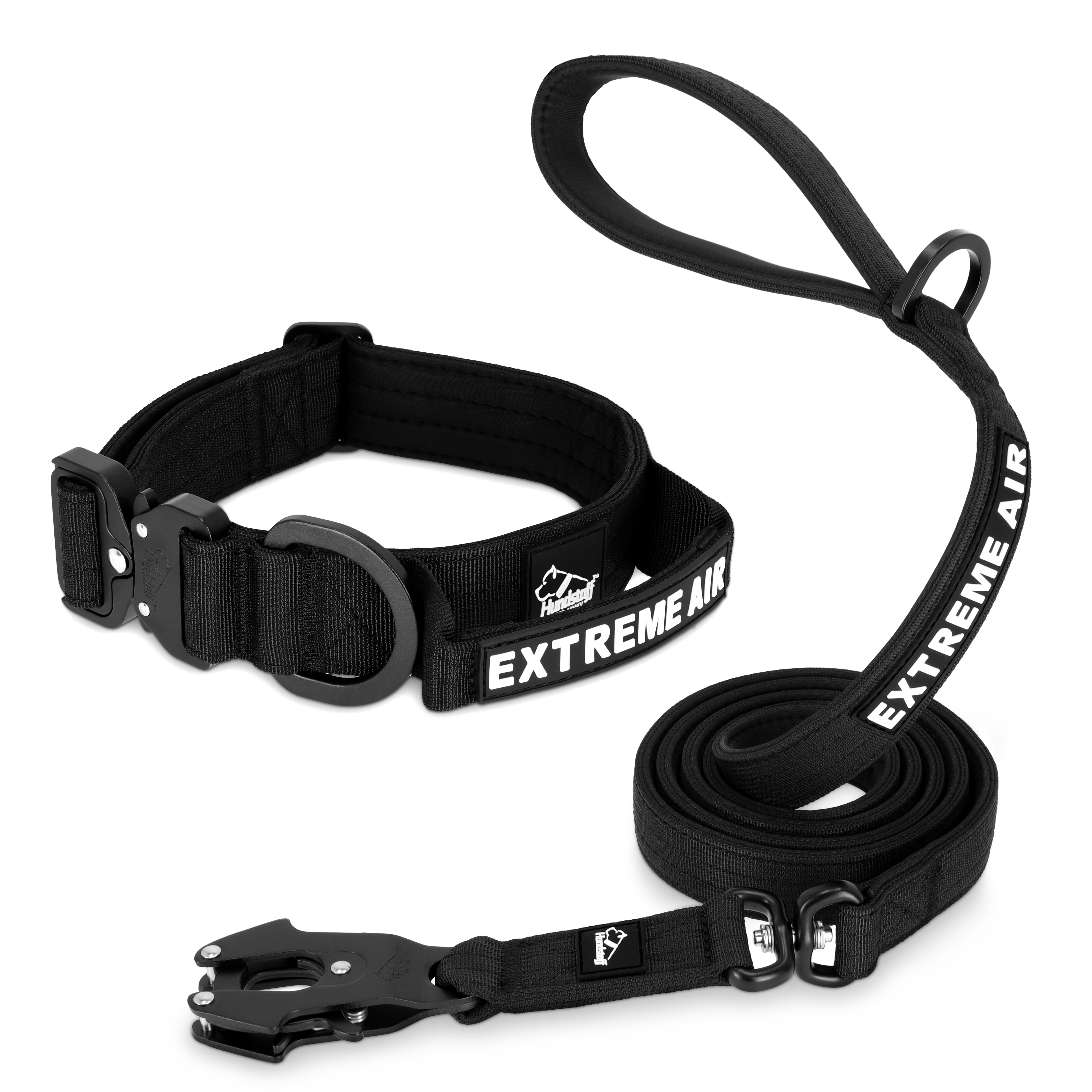 Extreme Air Set Night Black - Ensemble pour chien léger et durable