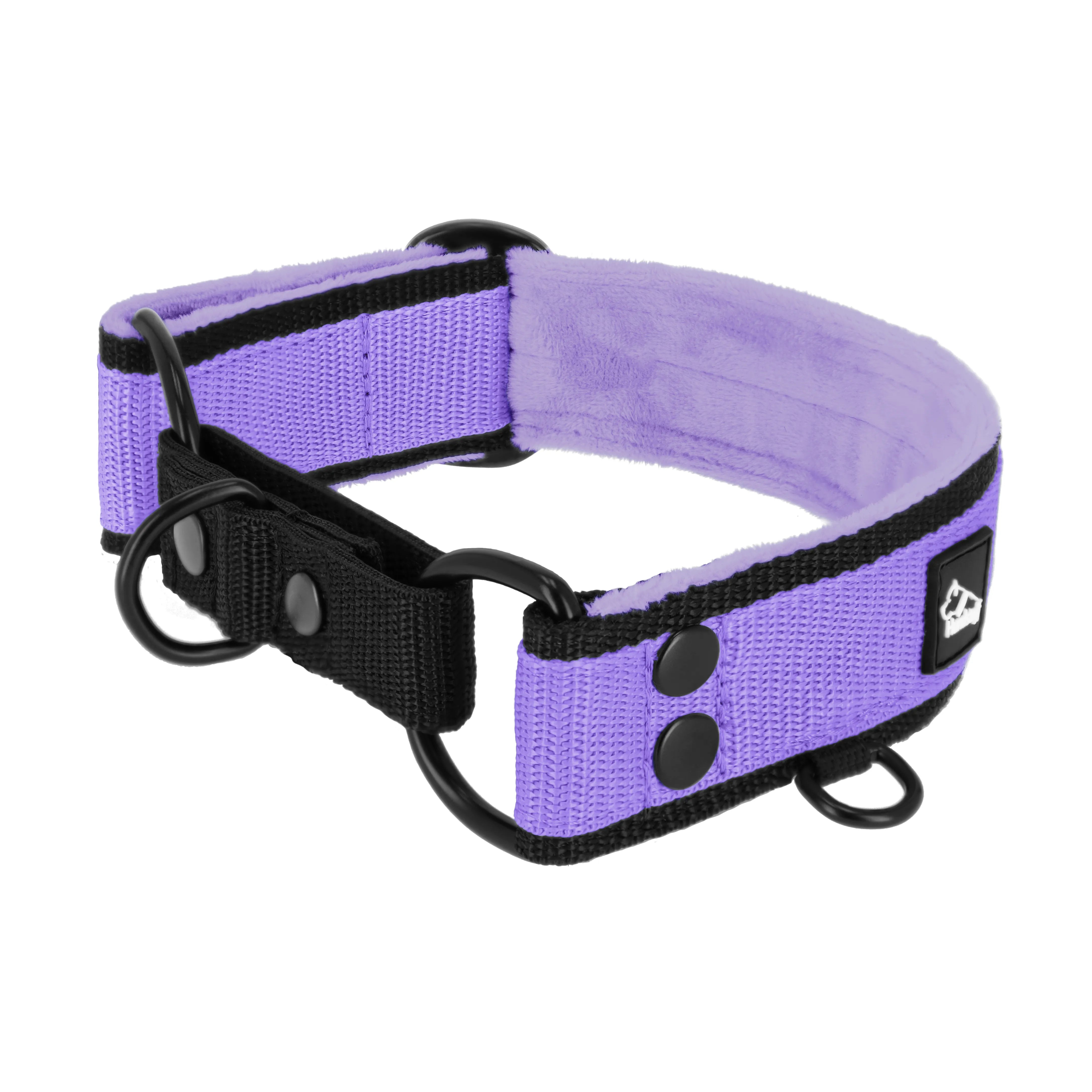 Martingale Black Edition Baby Purple - Col doublé plié et demi thermocollant