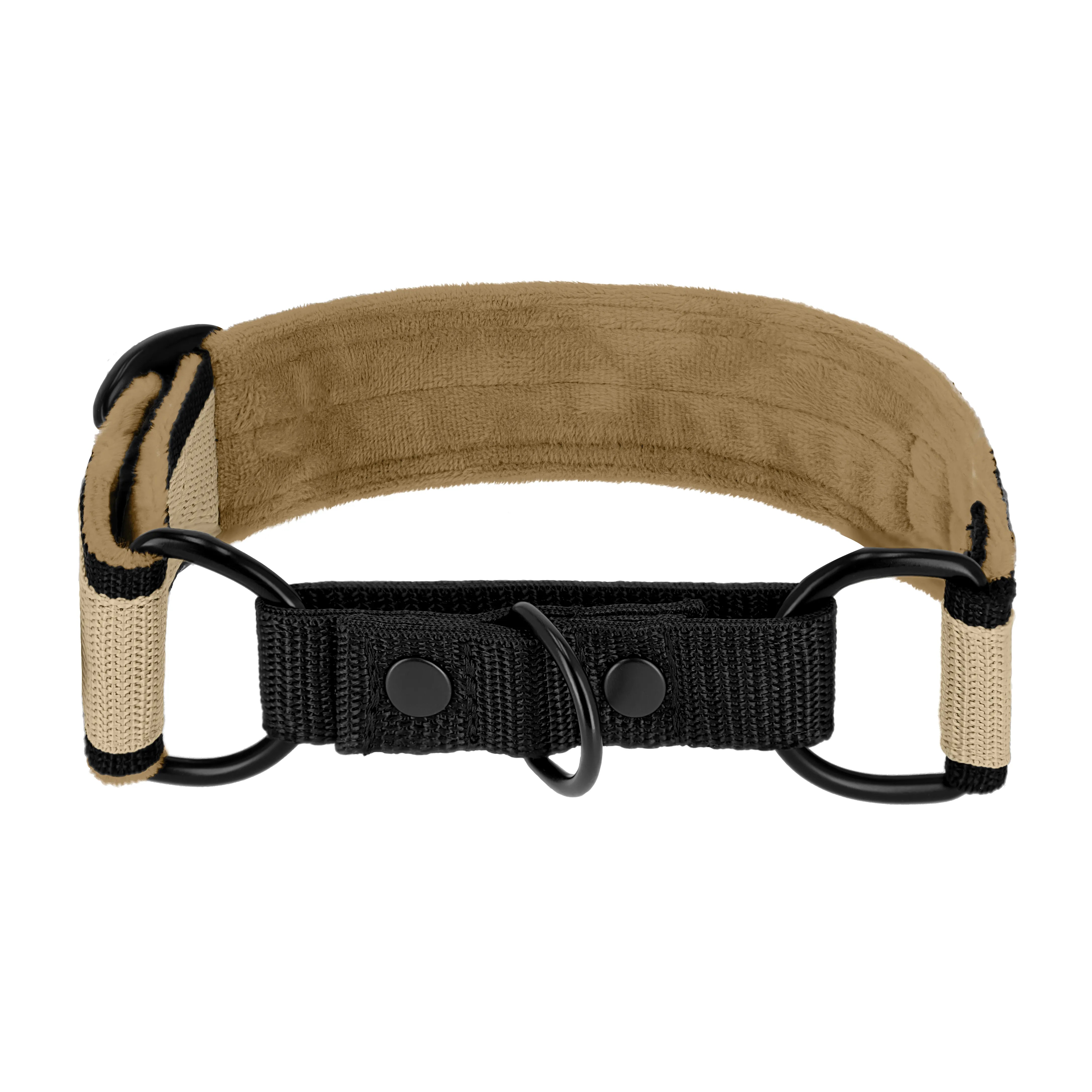 Martingale Black Edition Beige - Col large doublé et demi thermocollant