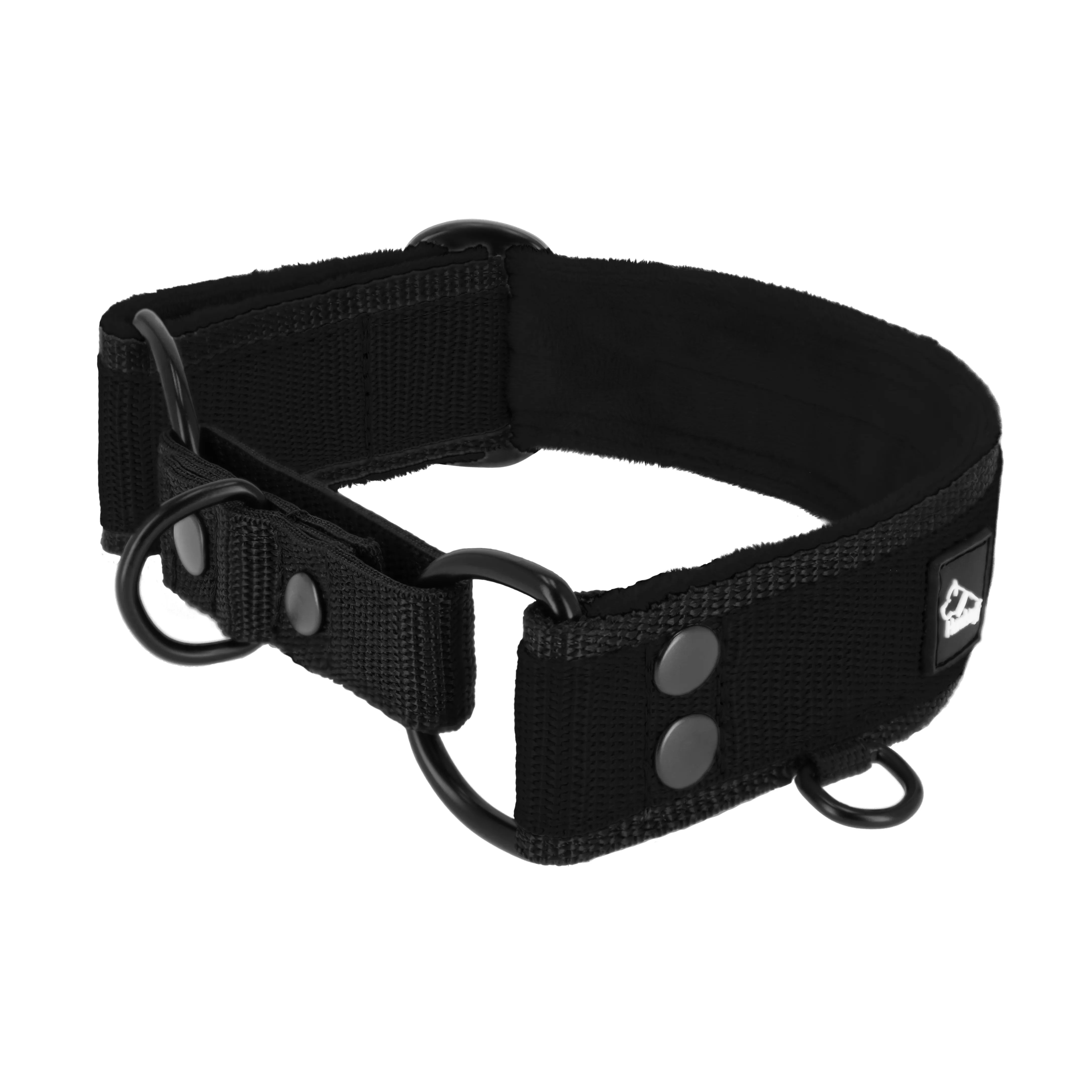 Martingale Black Edition Noir - Col doublé large et demi thermocollant
