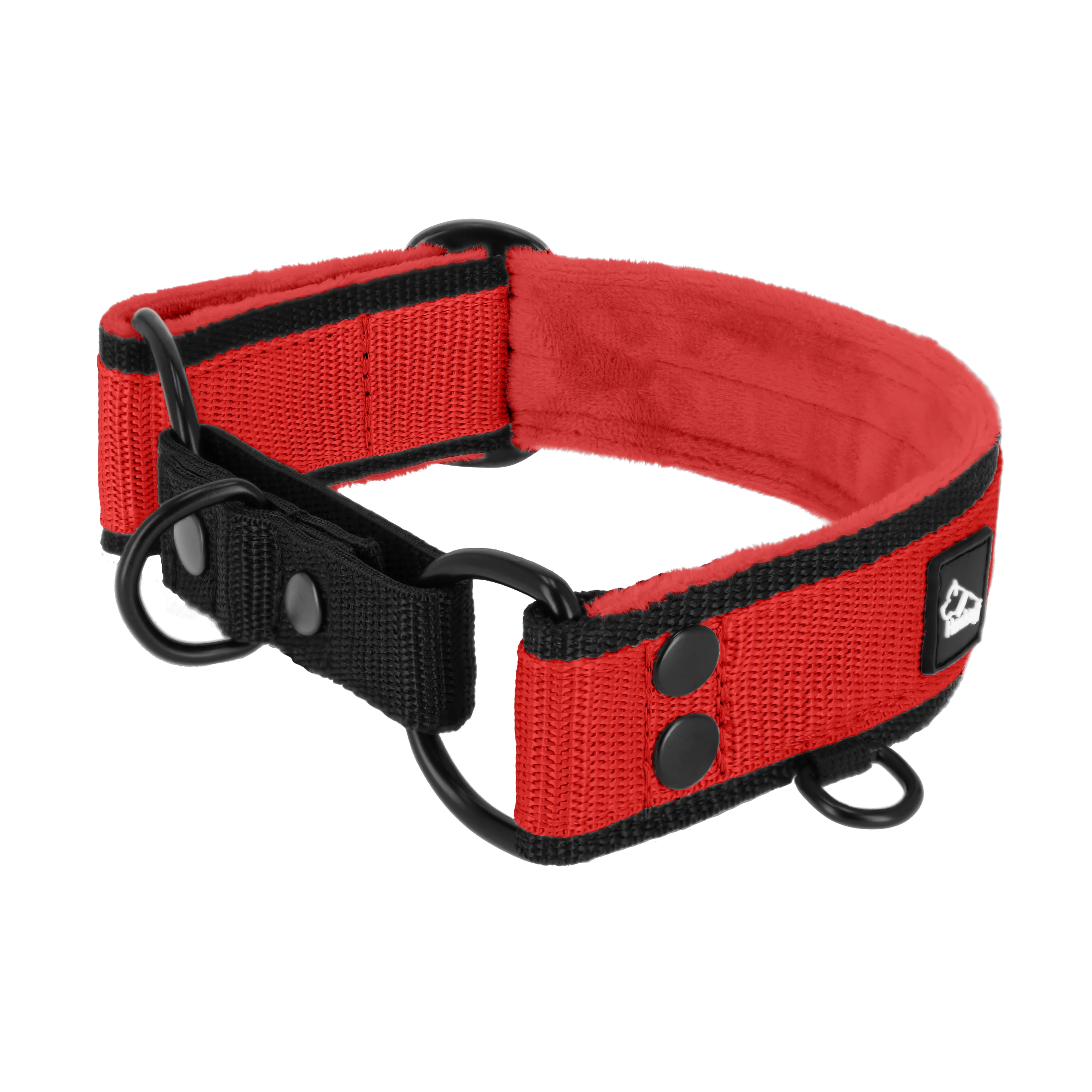 Martingale Black Edition Red - Col doublé demi thermocollant