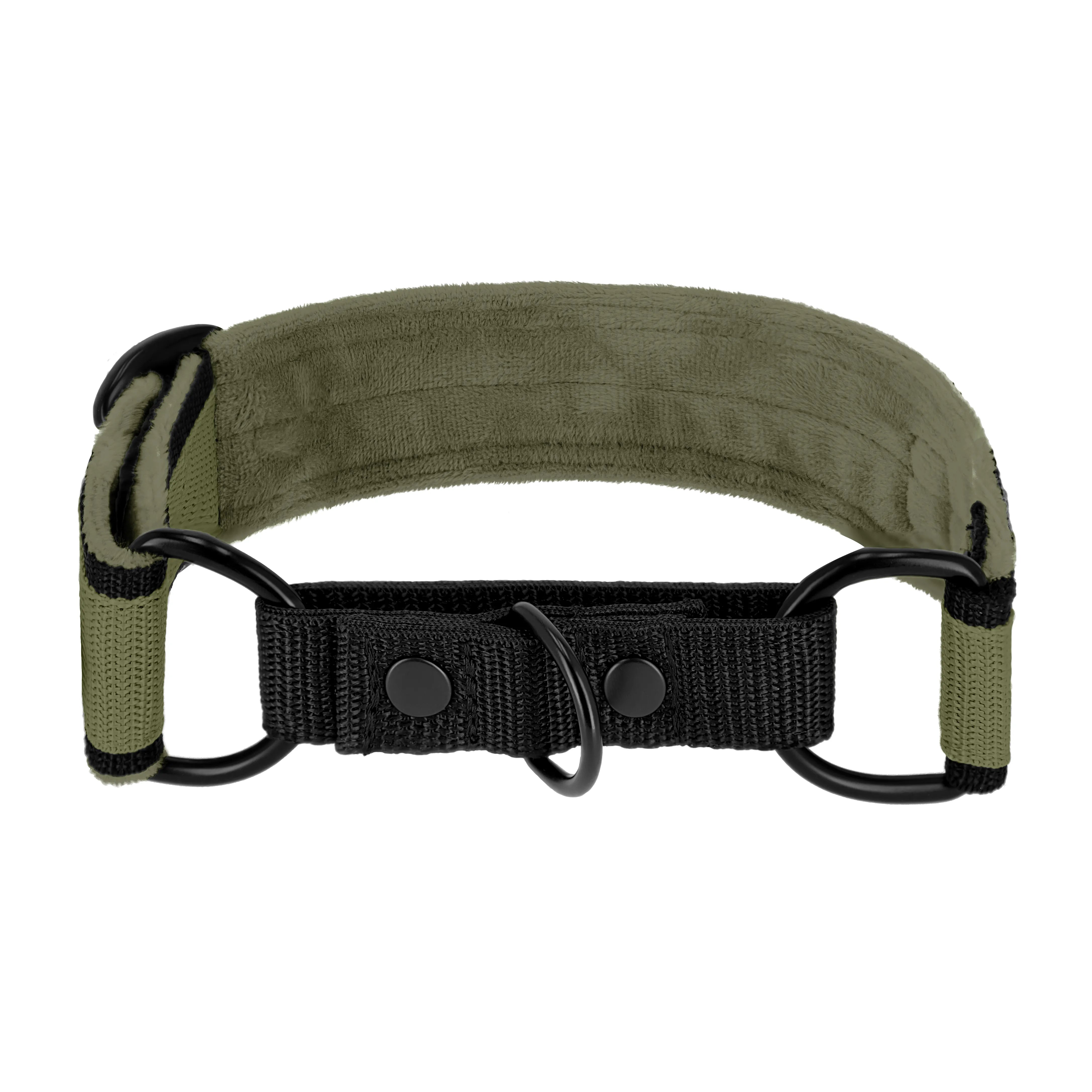 Martingale Black Edition Khaki - Col large doublé, demi thermocollant