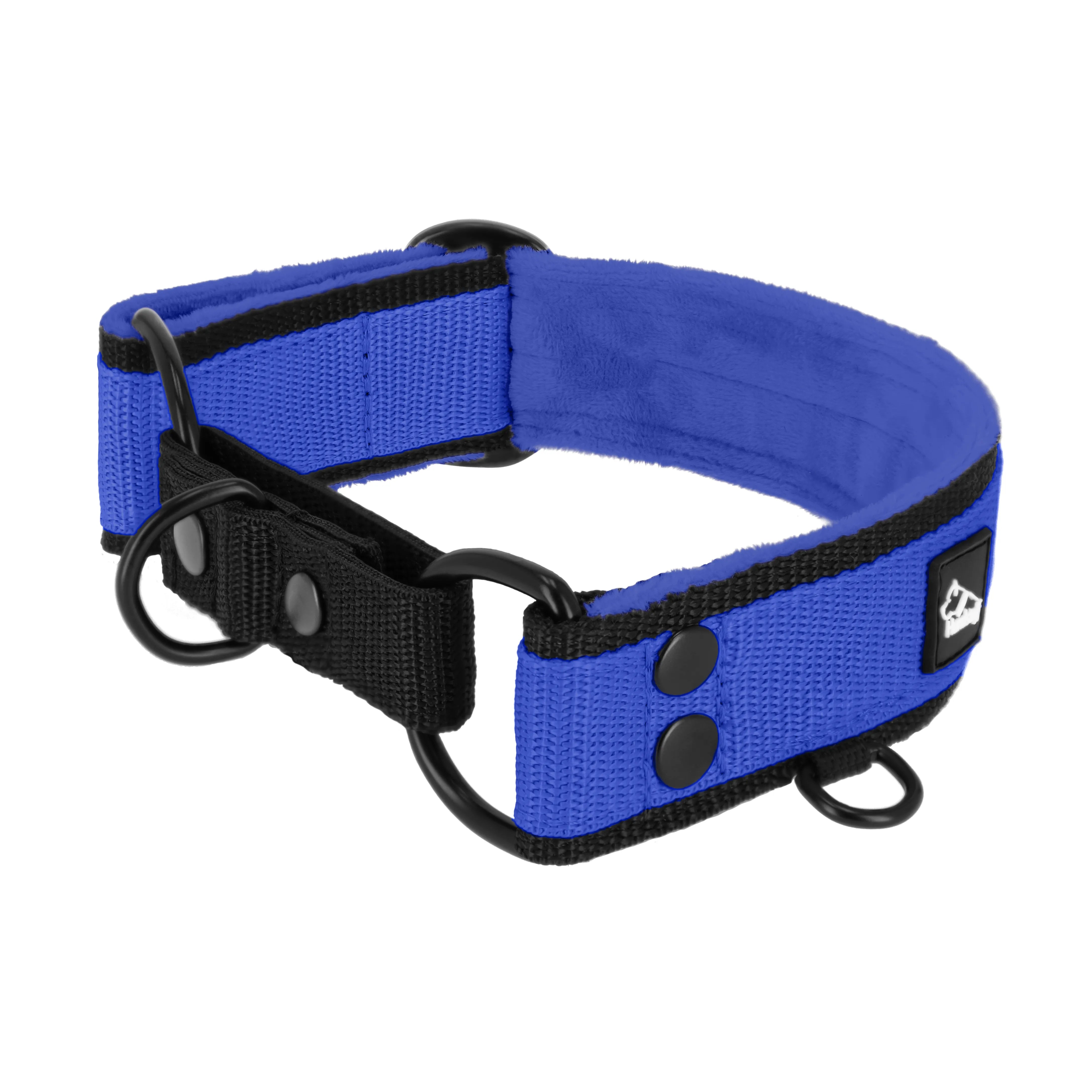 Martingale Black Edition Blue - Col doublé demi thermocollant