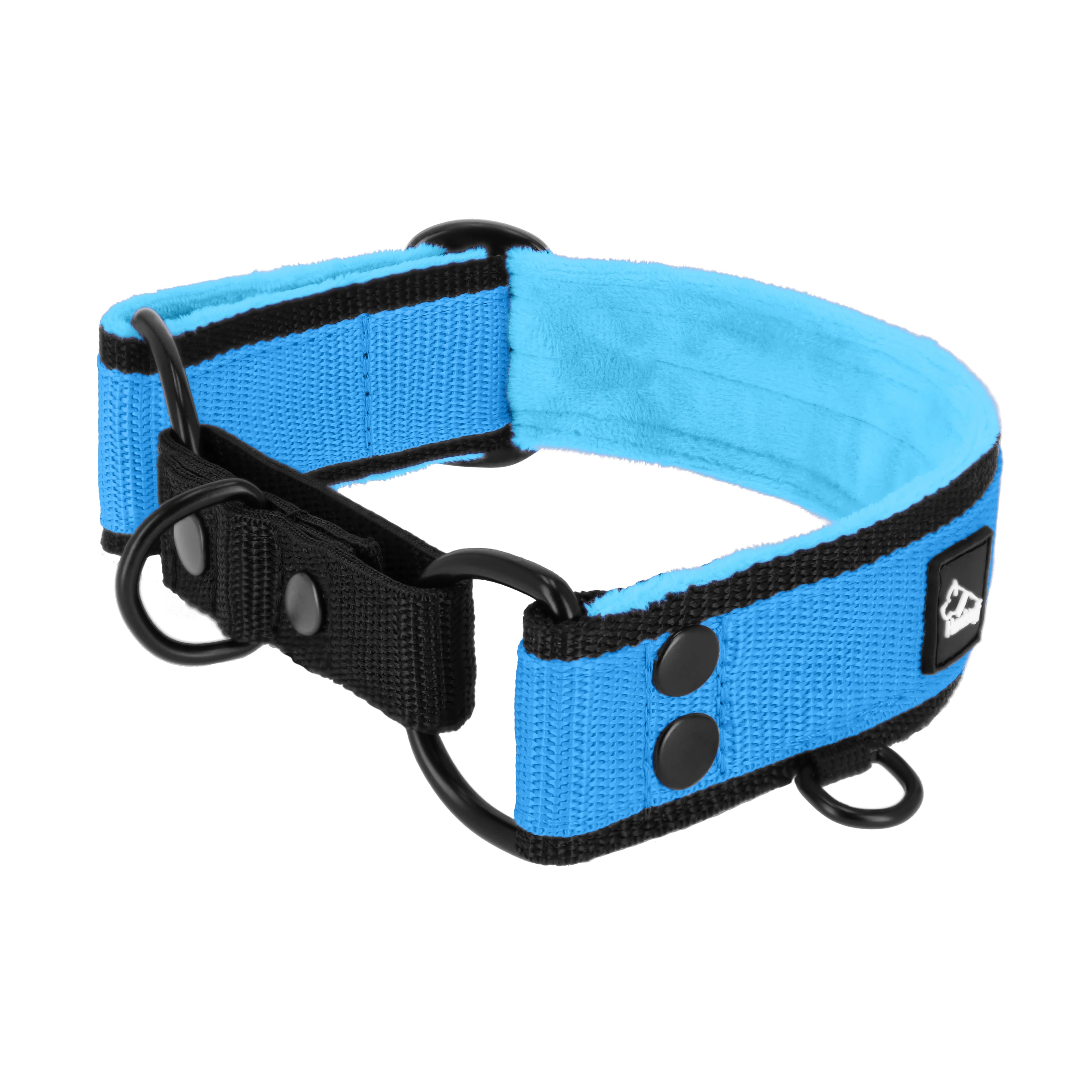 Martingale Black Edition Ocean Blue - Col doublé plié et demi thermocollant