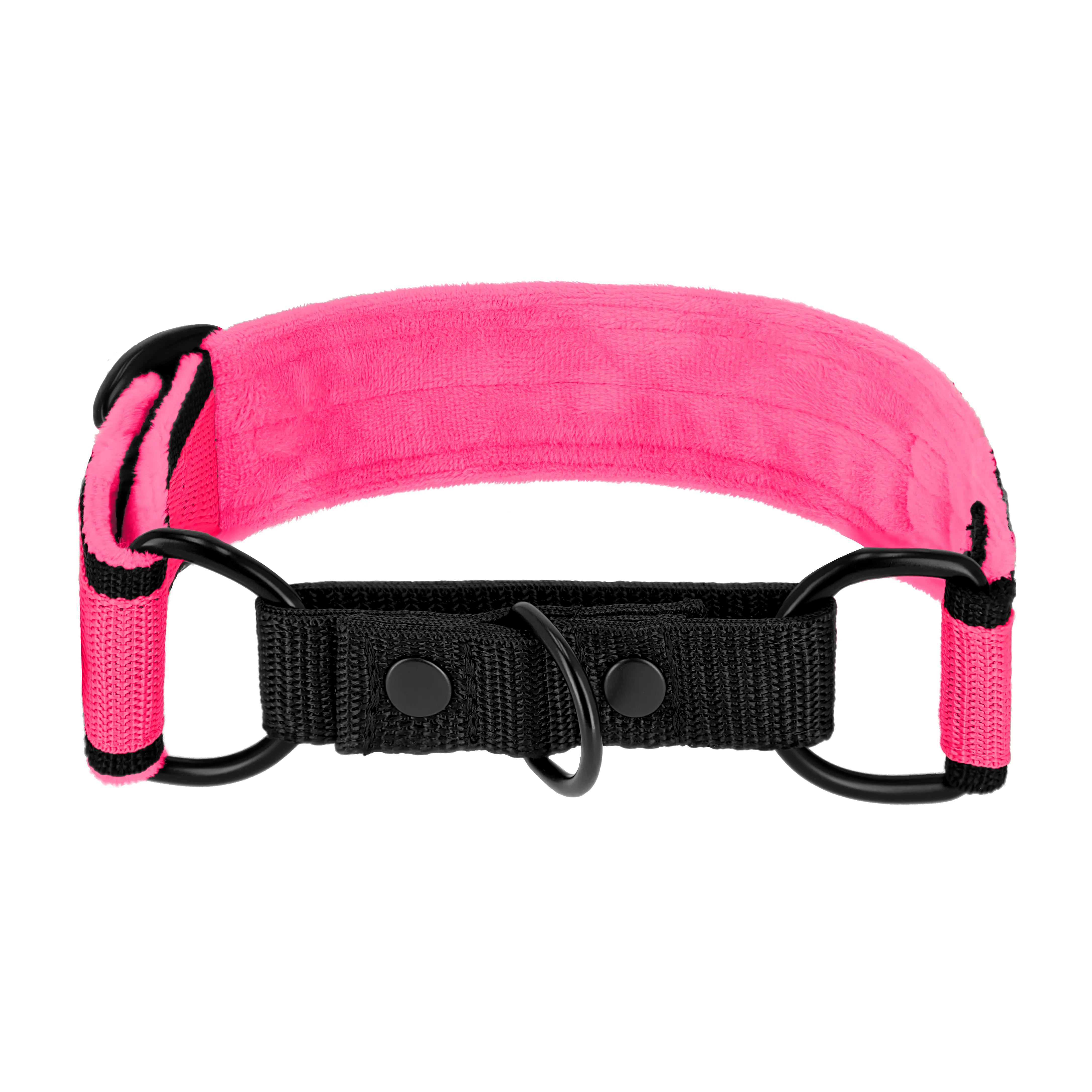 Martingale Black Edition Pink - Col doublé plié, demi thermocollant
