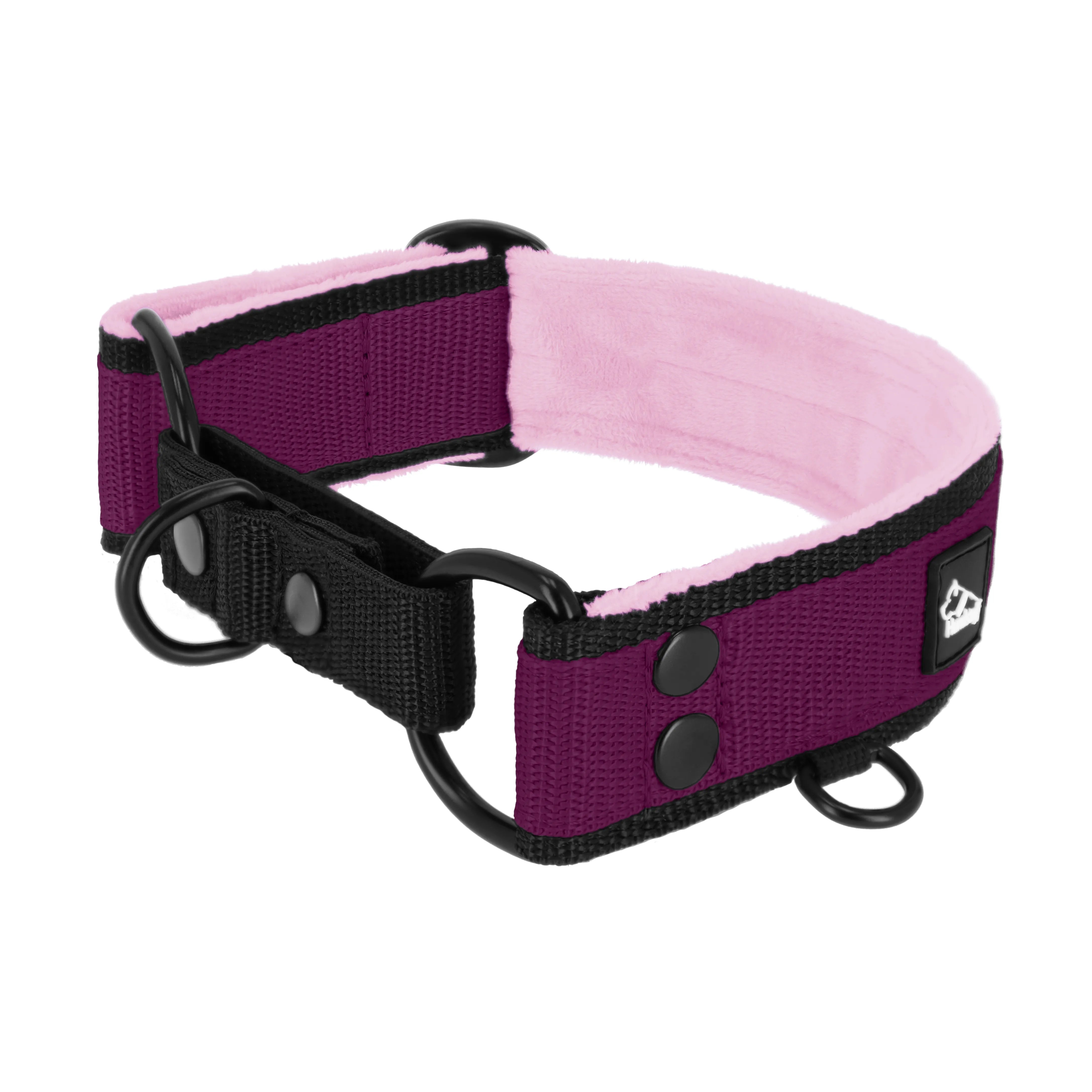 Martingale Black Edition Plum - Col doublé large et demi thermocollant