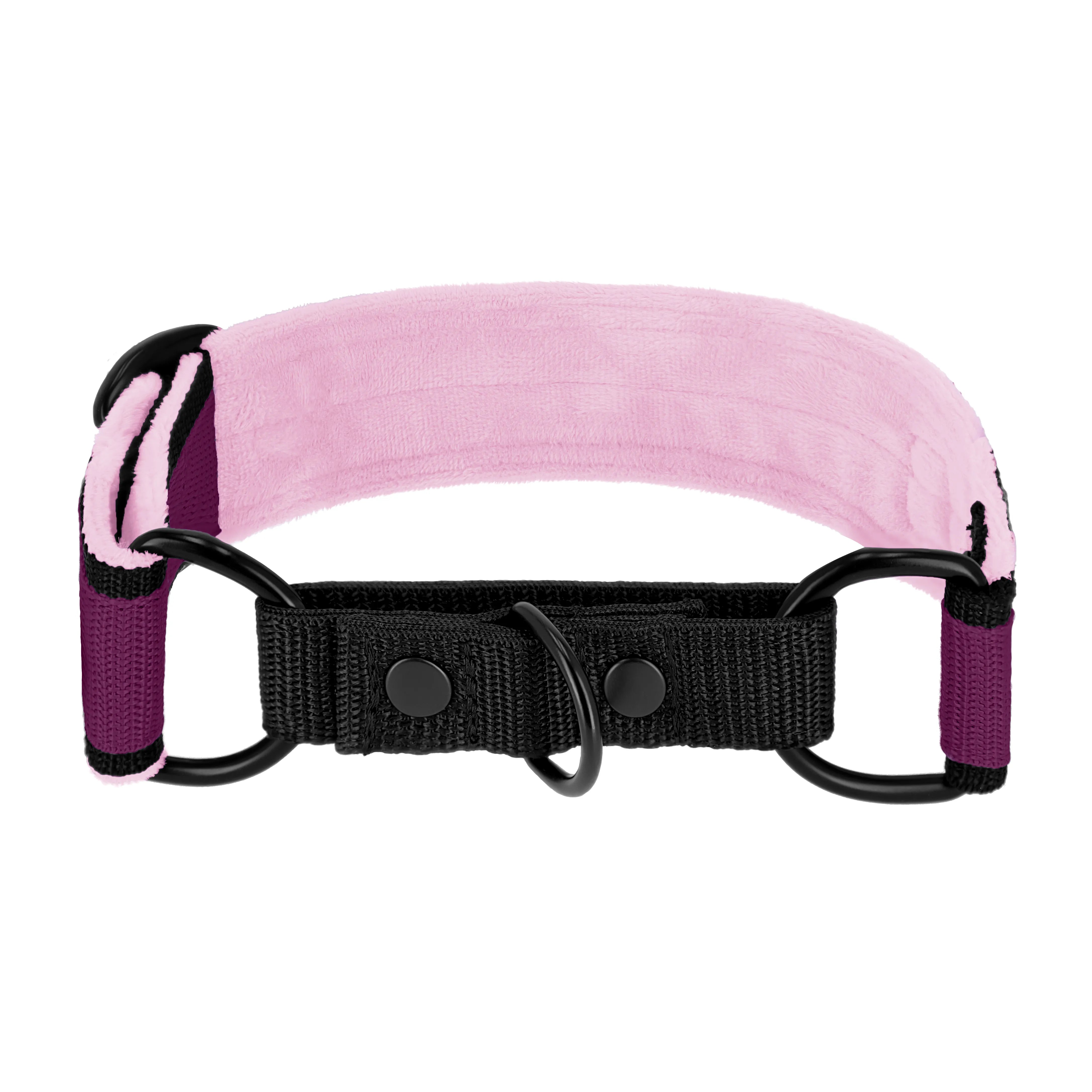 Martingale Black Edition Plum - Col doublé large et demi thermocollant