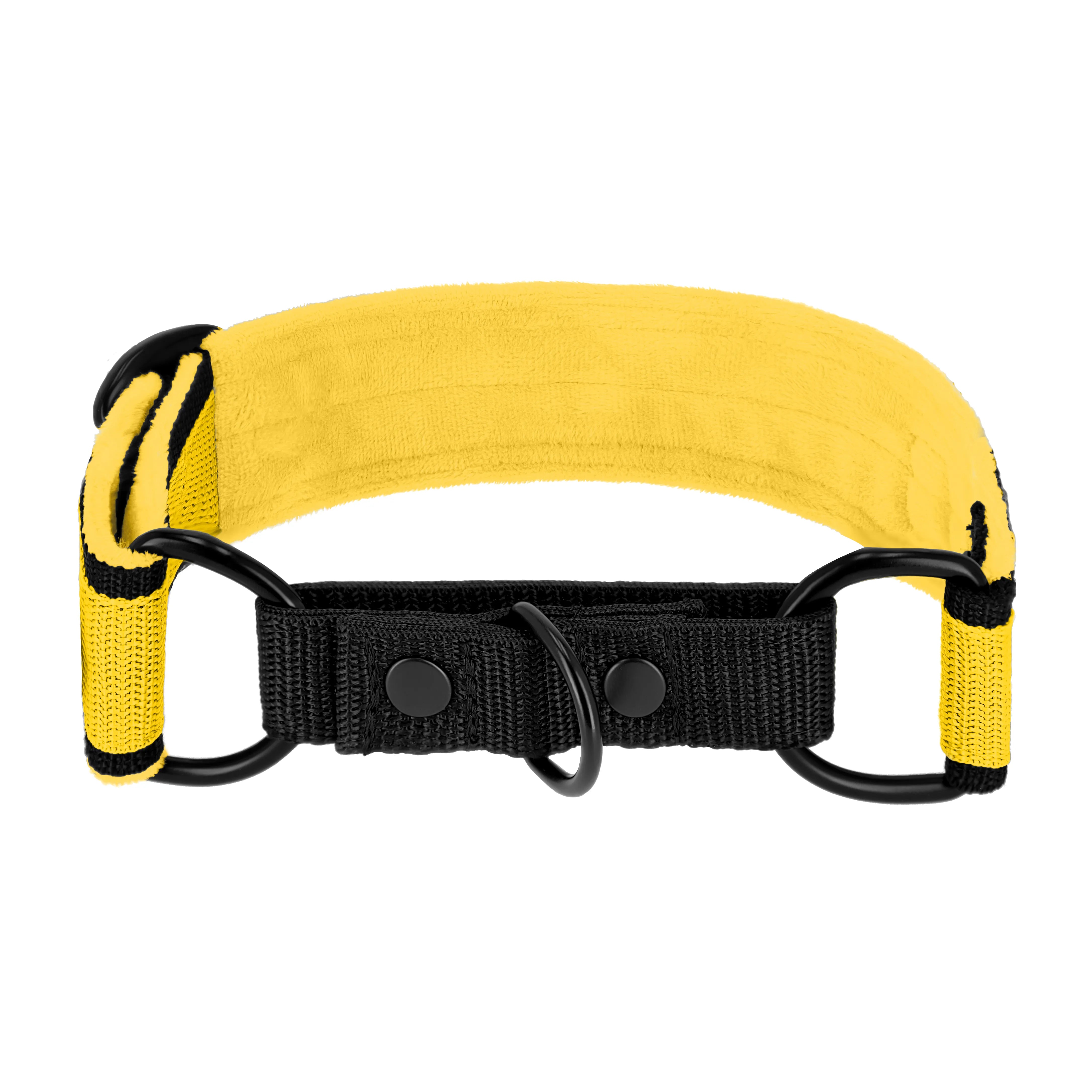 Martingale Black Edition Yellow - Col doublé plié, demi thermocollant