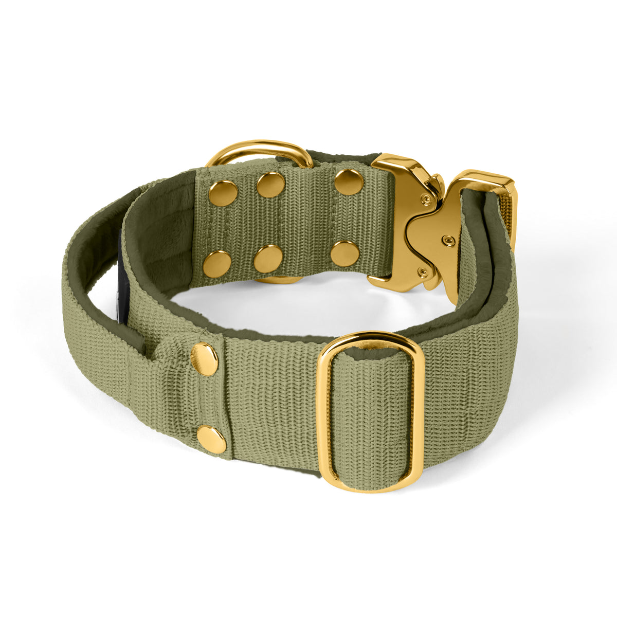 SALE Extreme Buckle Gold Edition Olive Green, Taille XXL, Largeur 5 cm, Avec poignée
