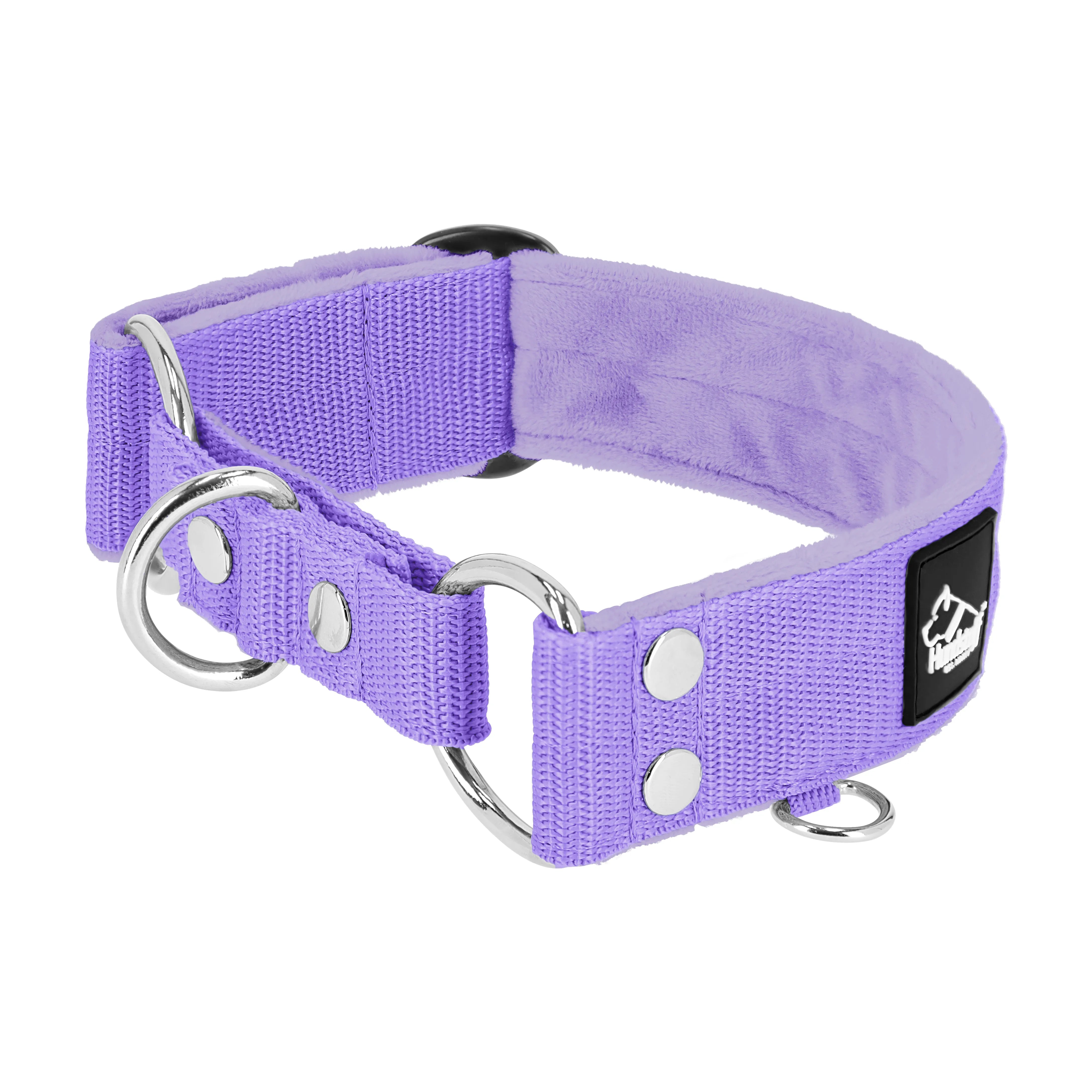 Martingale Baby Purple - Col doublé plié, demi thermocollant