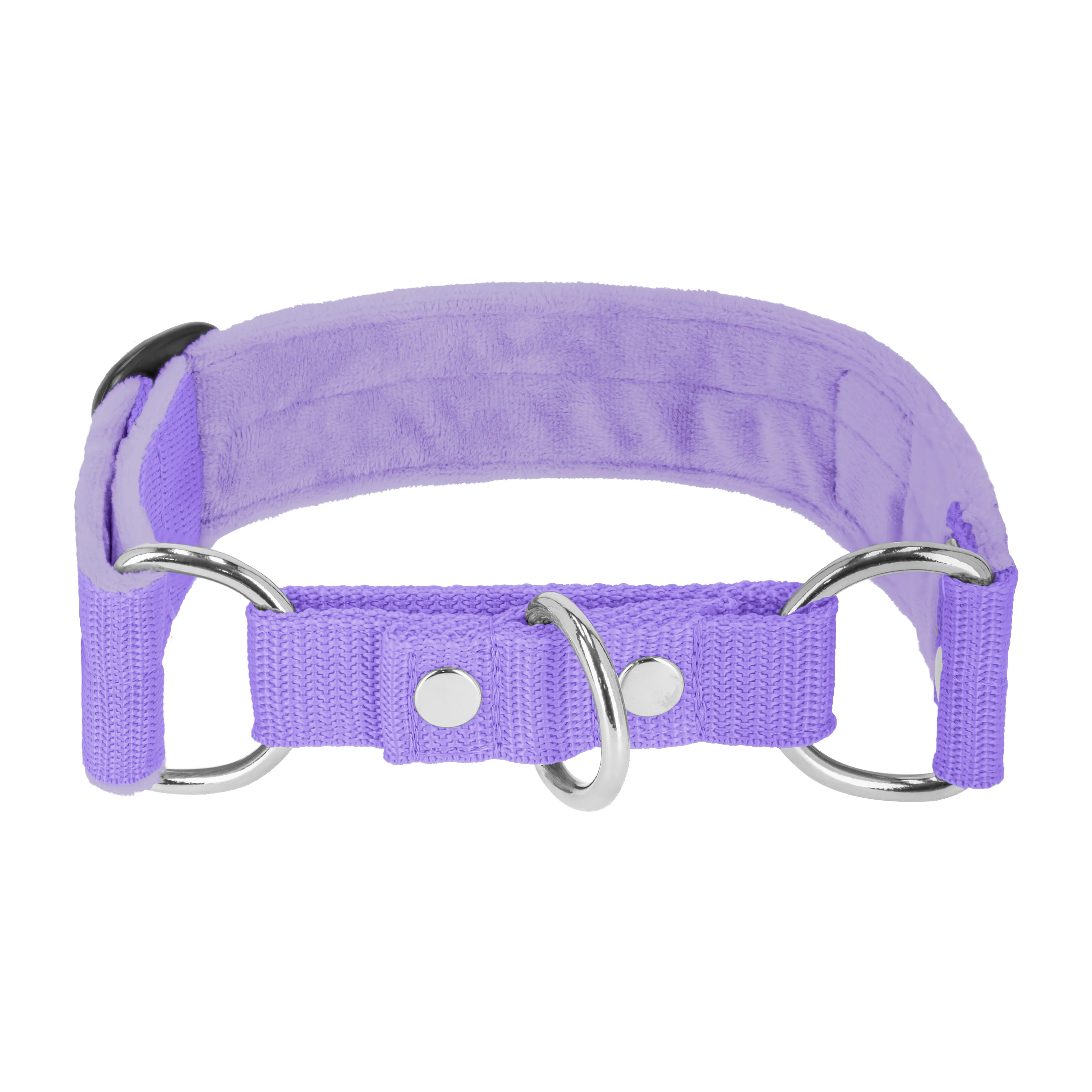 Martingale Baby Purple - Col doublé plié, demi thermocollant