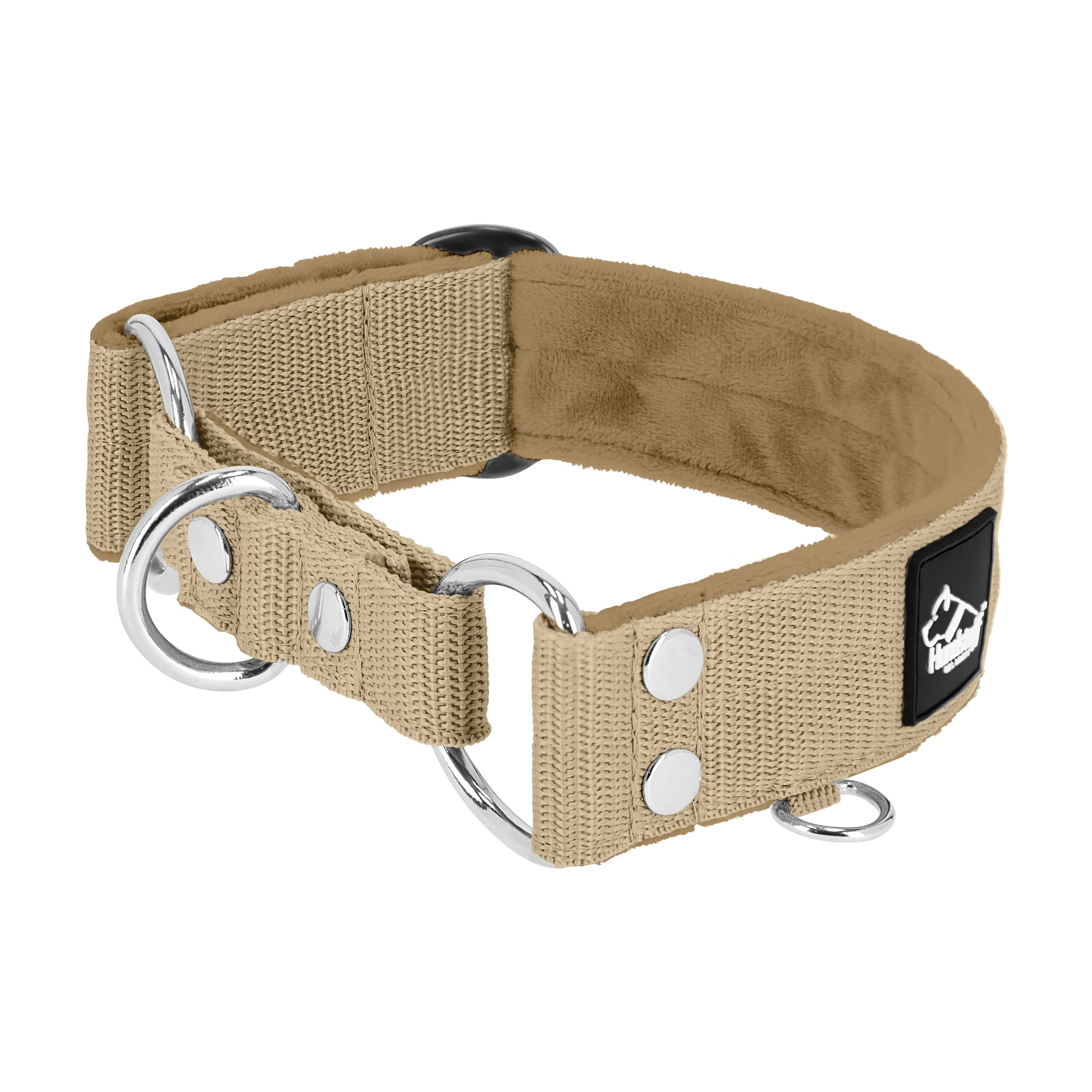 Martingale Beige - Collier doublé plié demi thermocollant