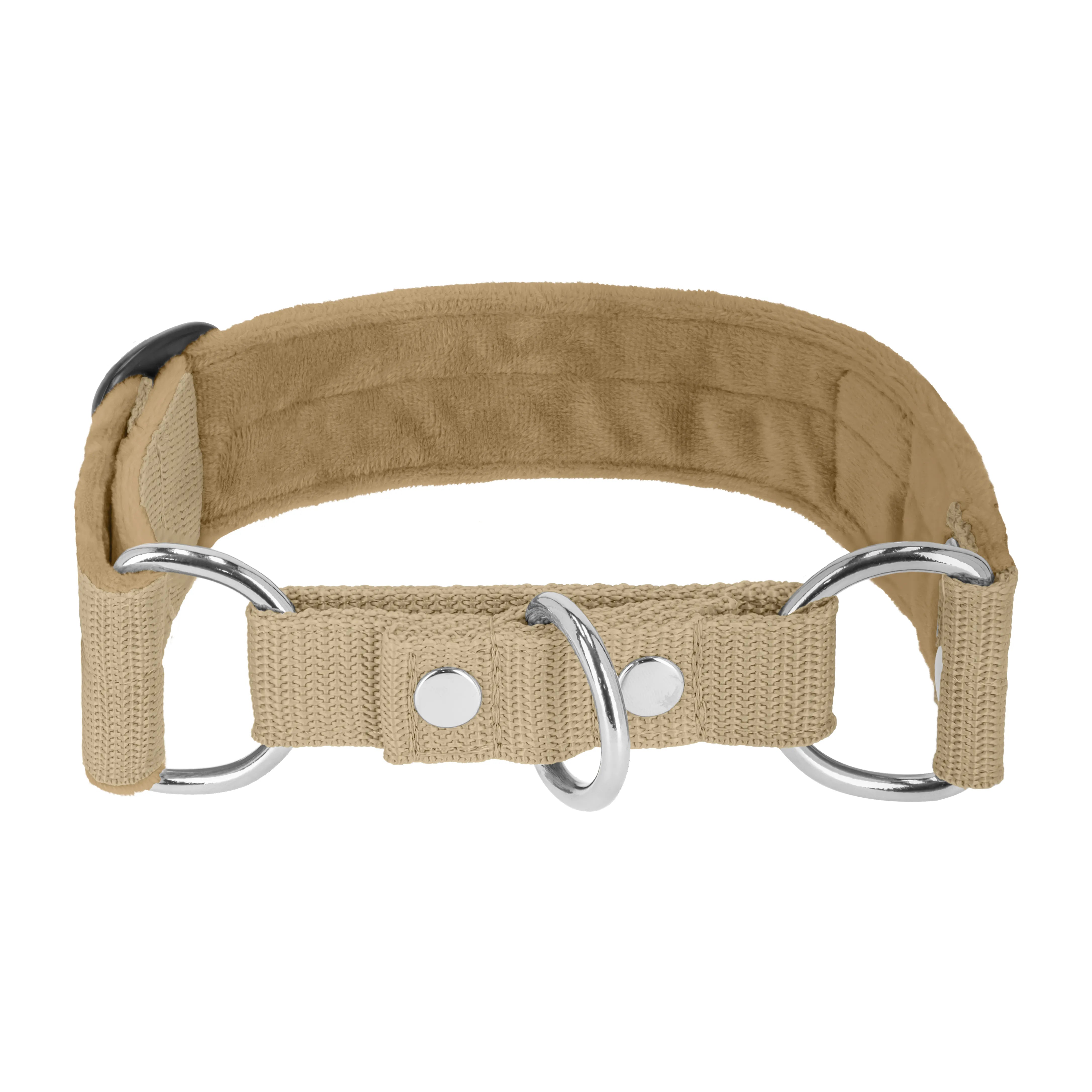 Martingale Beige - Collier doublé plié demi thermocollant