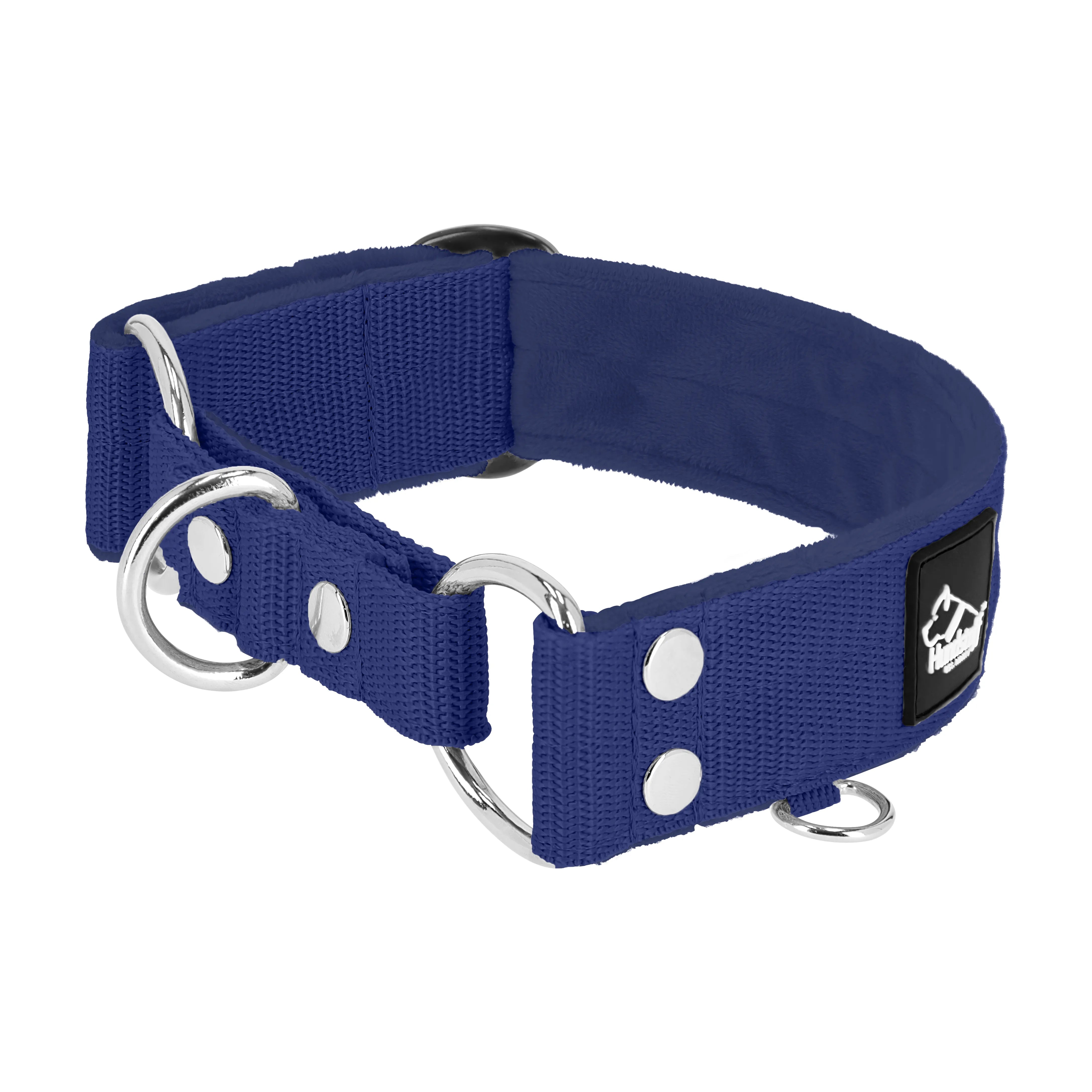 Martingale bleu marine - Col doublé demi thermocollant