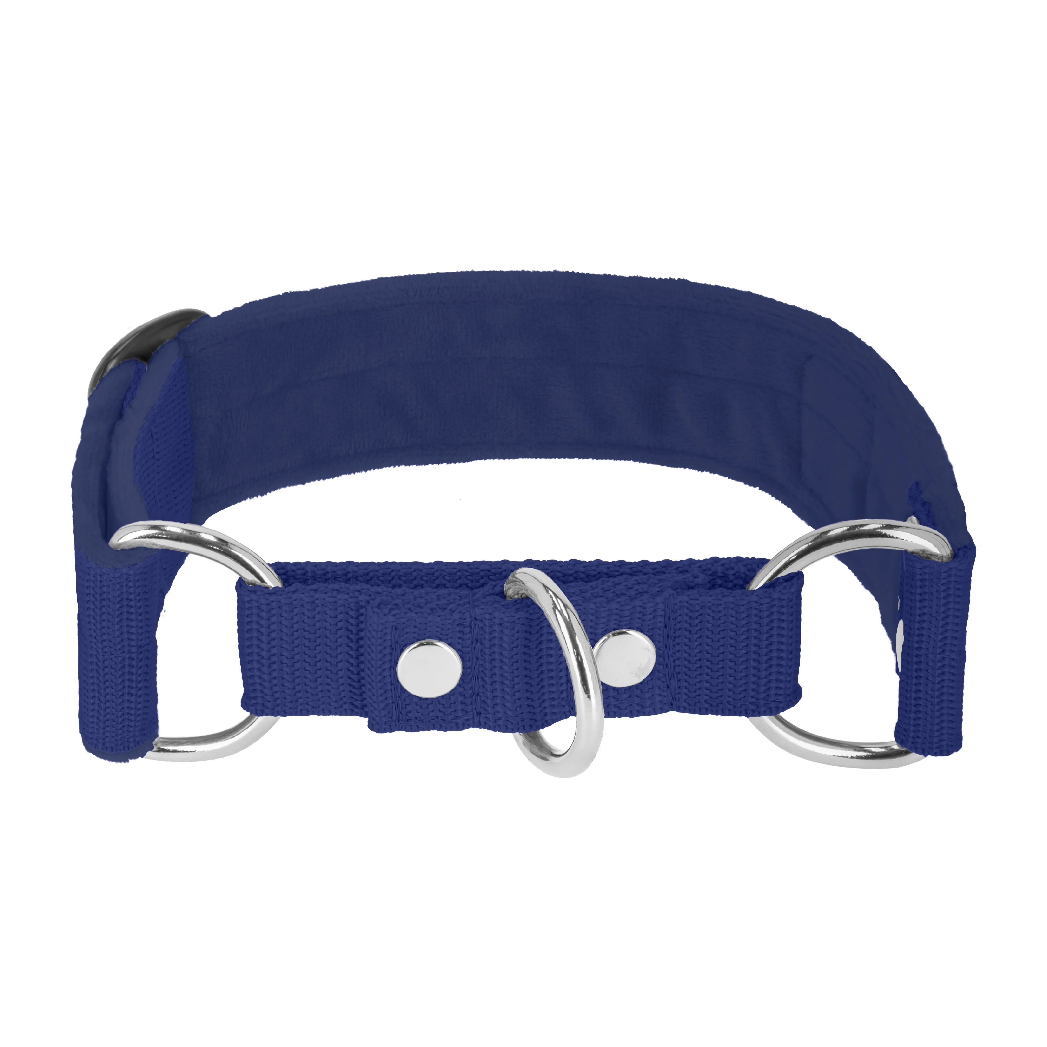 Martingale bleu marine - Col doublé demi thermocollant