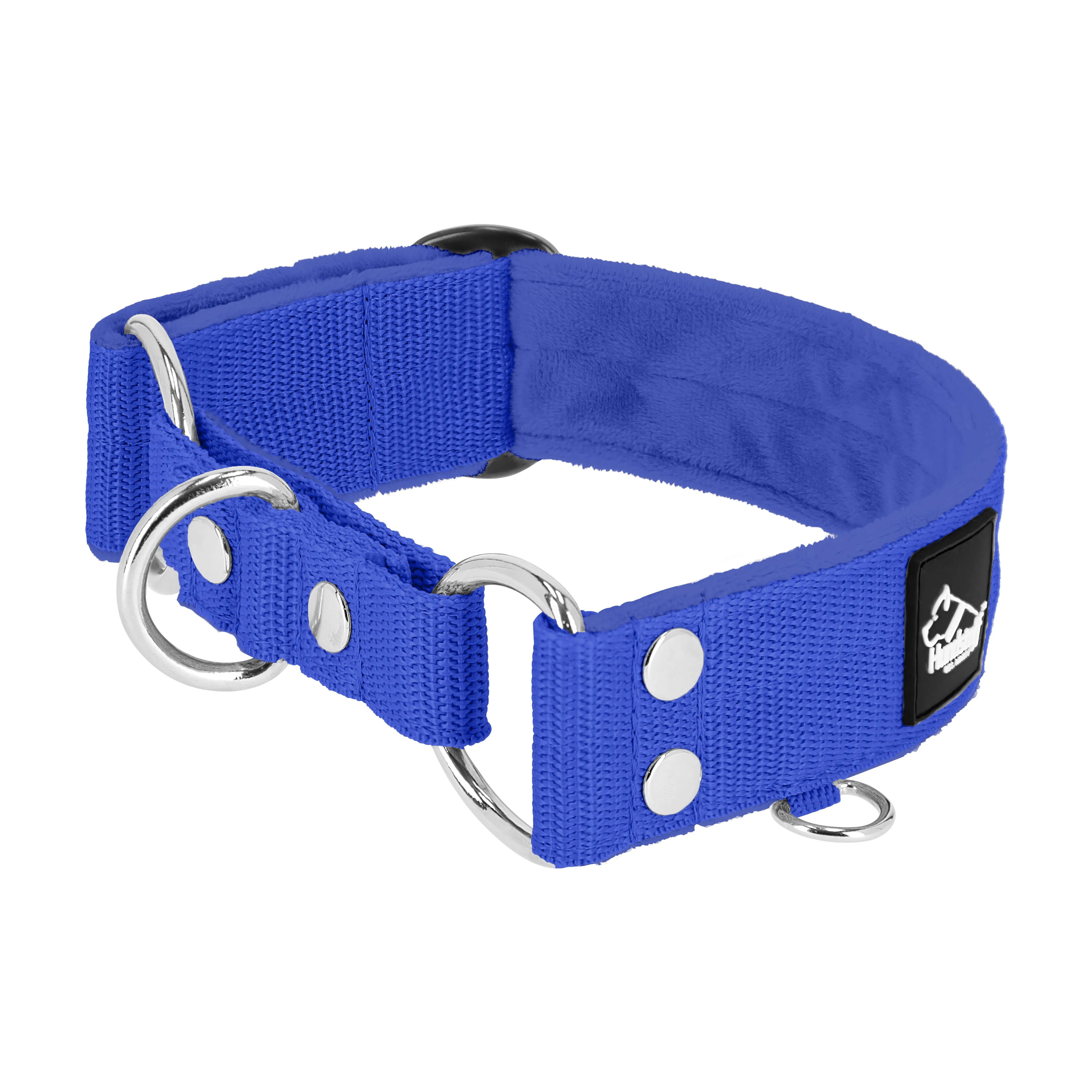 Martingale Blue - Col doublé large et demi thermocollant