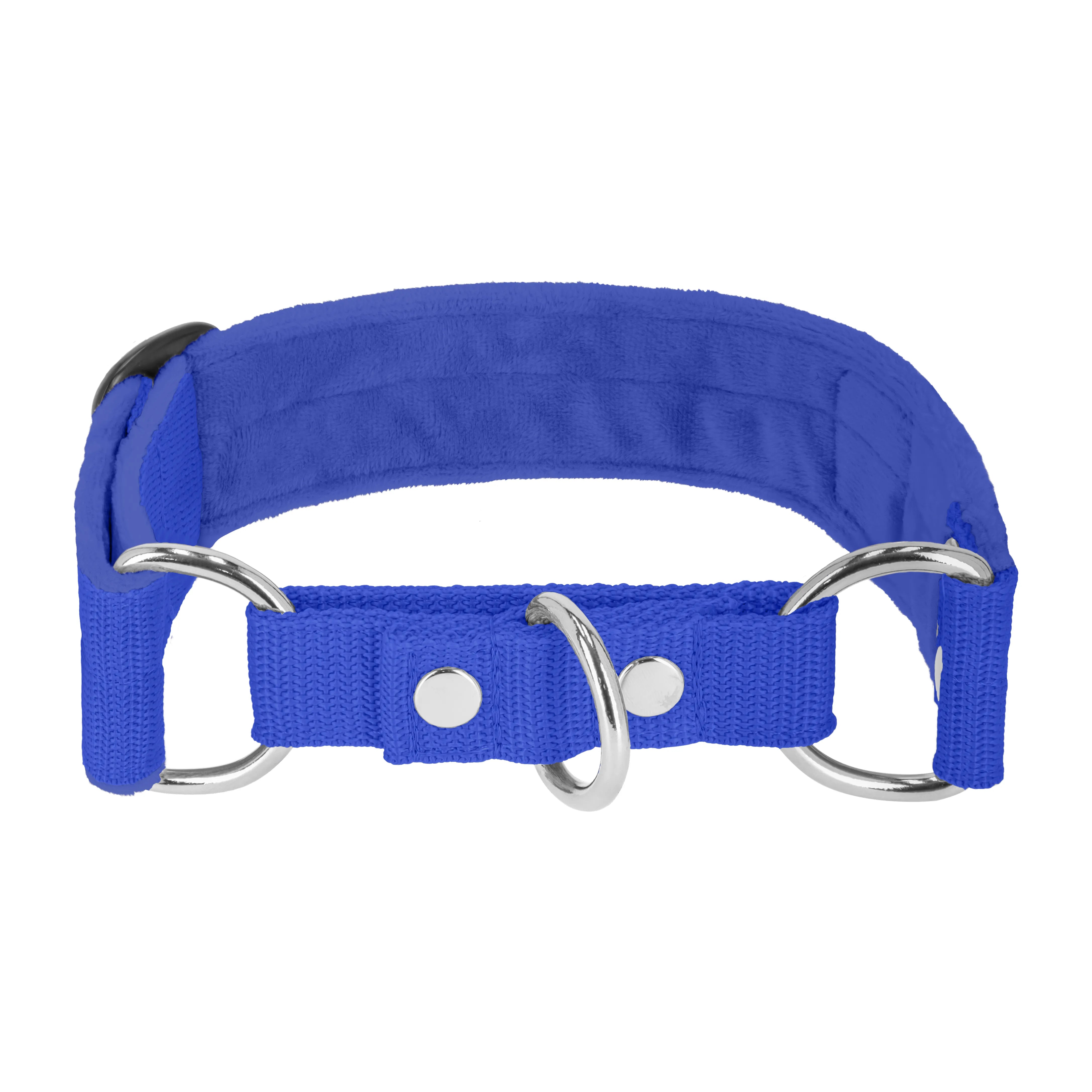 Martingale Blue - Col doublé large et demi thermocollant