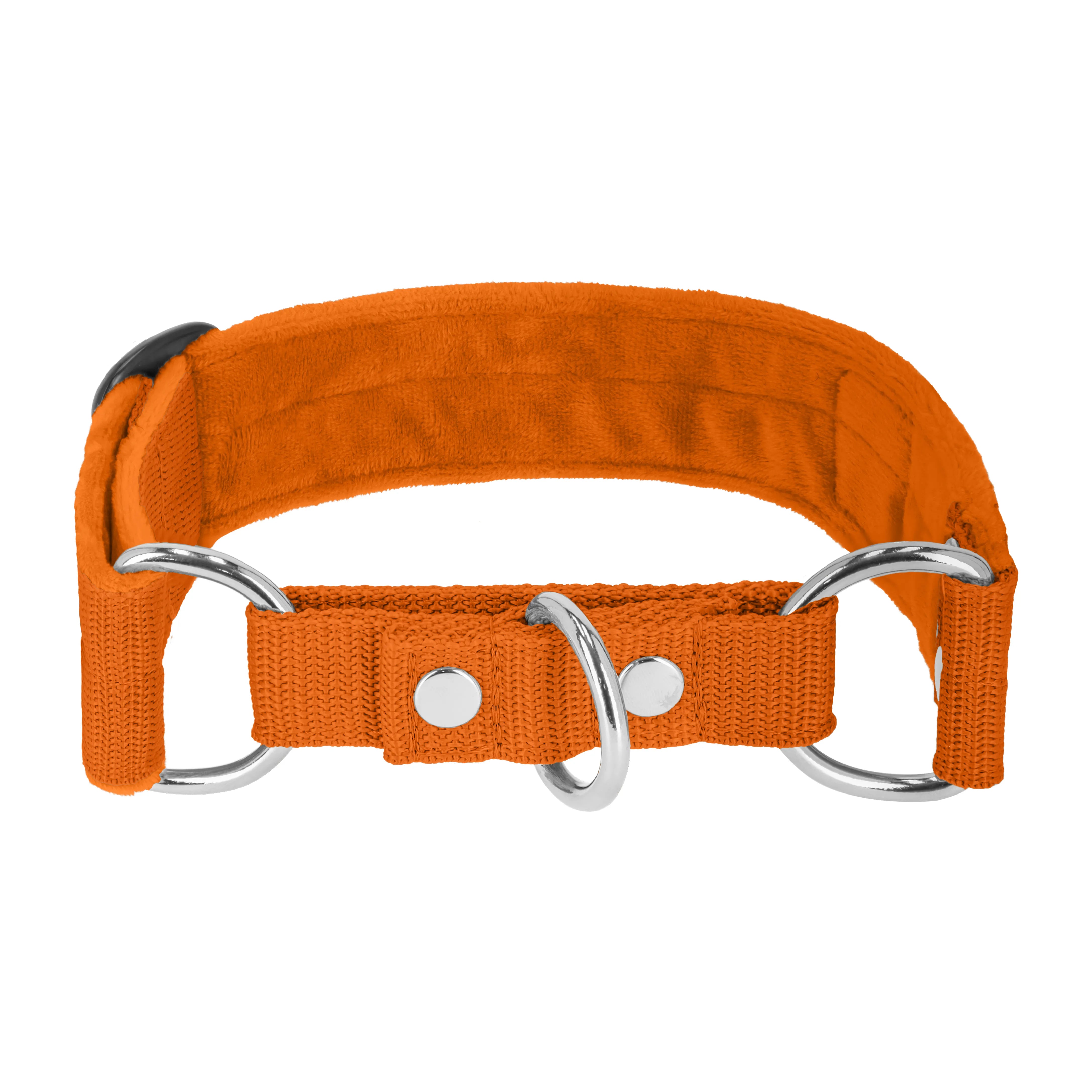 Martingale Orange - Col doublé demi thermocollant
