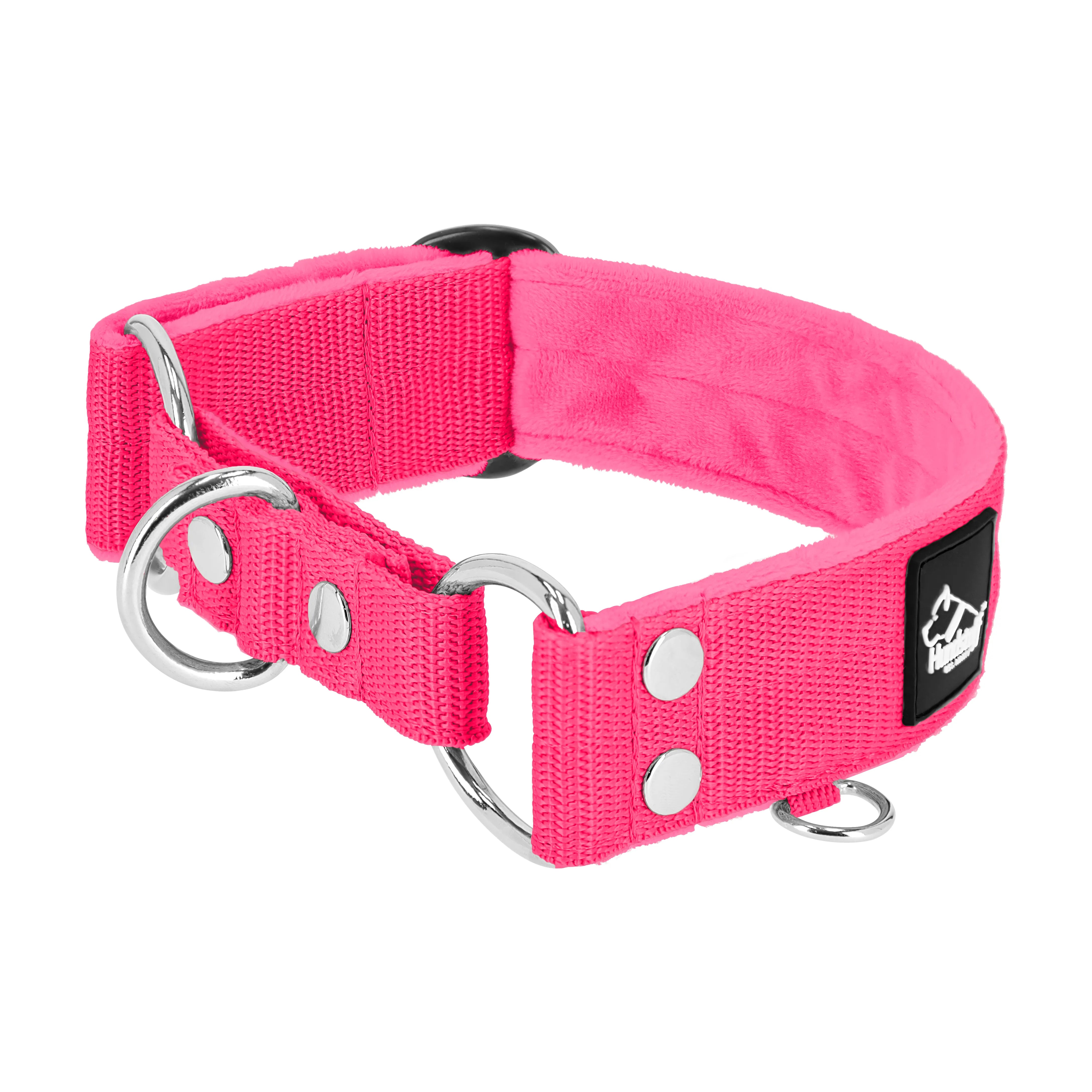 Martingale Rose - Collier doublé plié, demi thermocollant