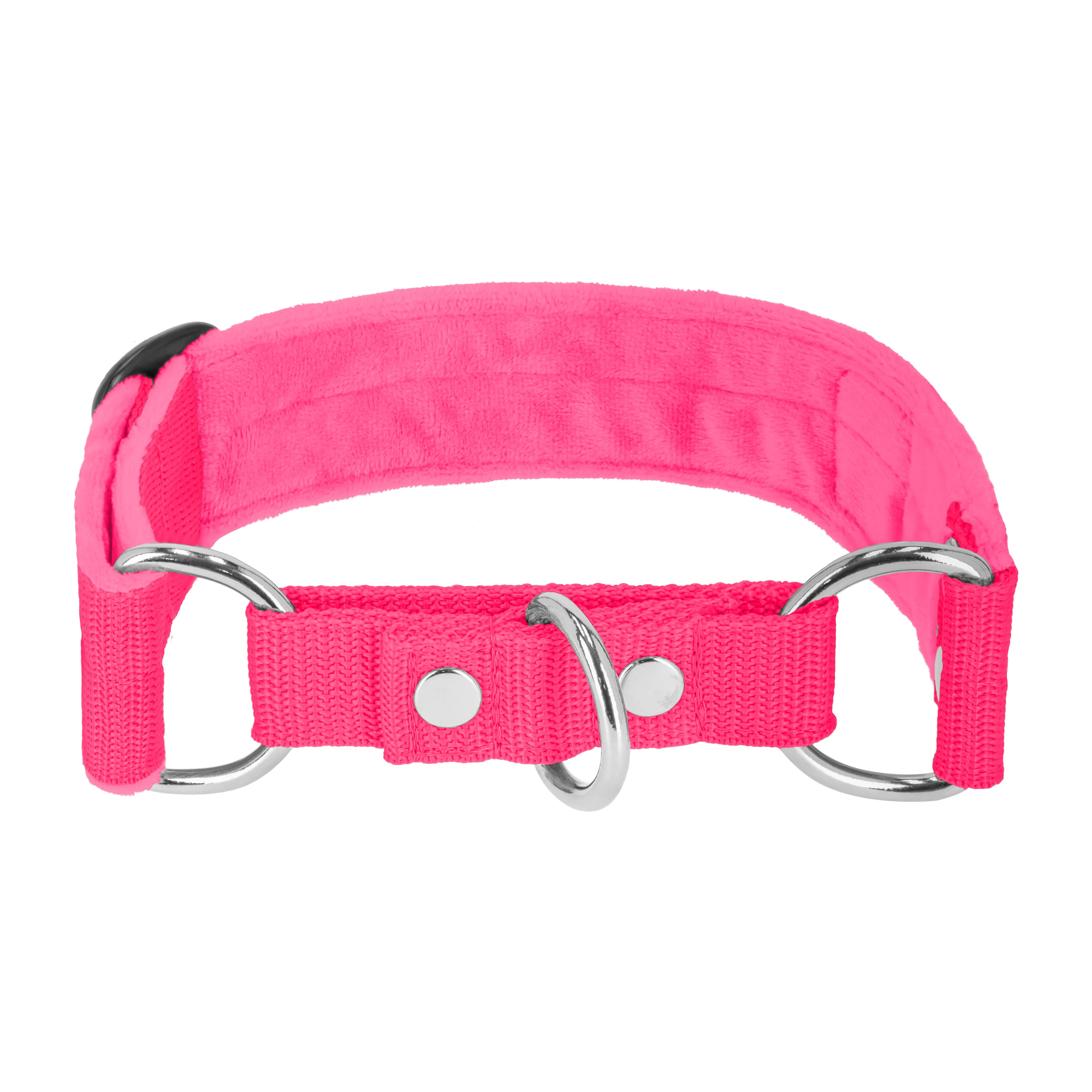 Martingale Rose - Collier doublé plié, demi thermocollant
