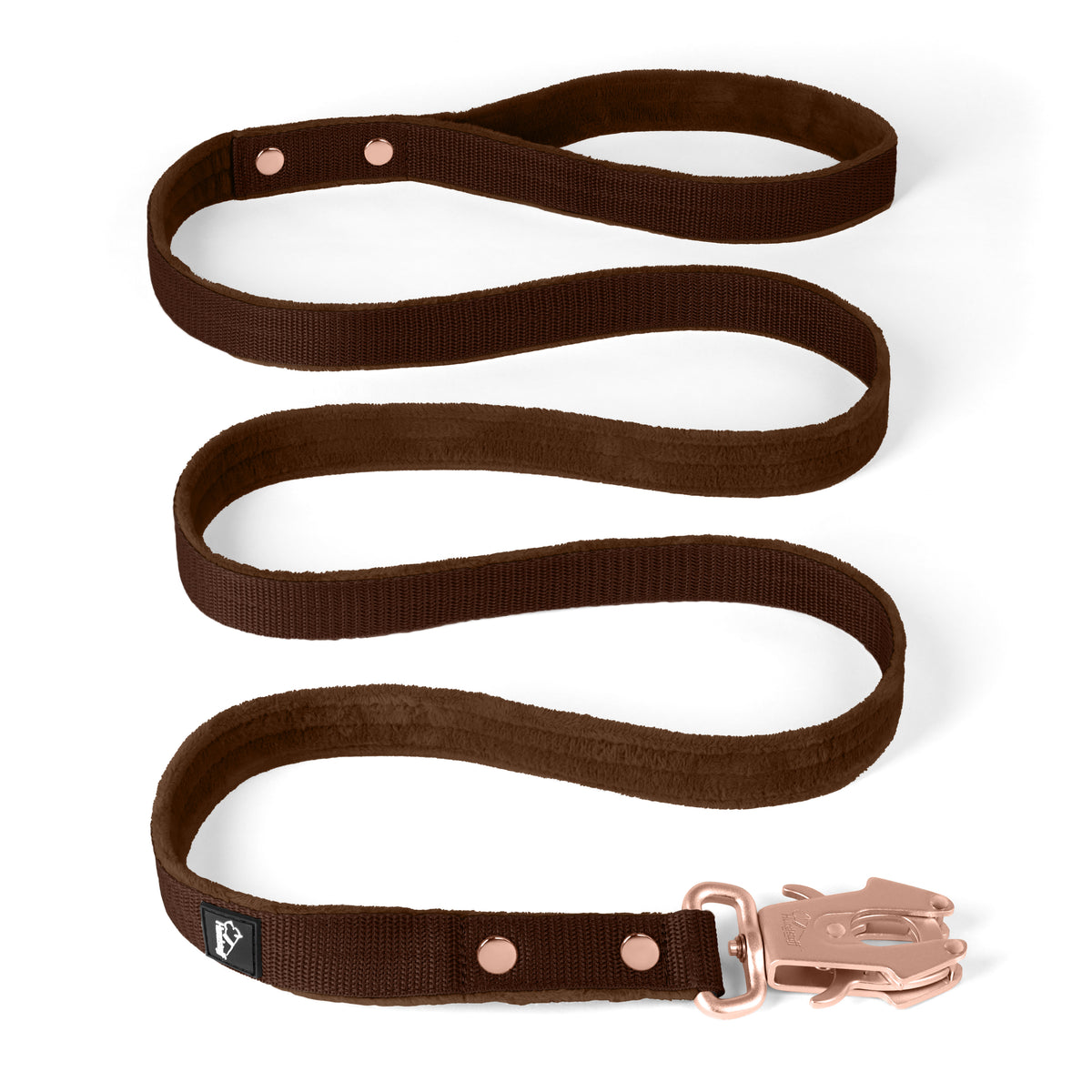 Walk Leash Rose Edition Dark Brown