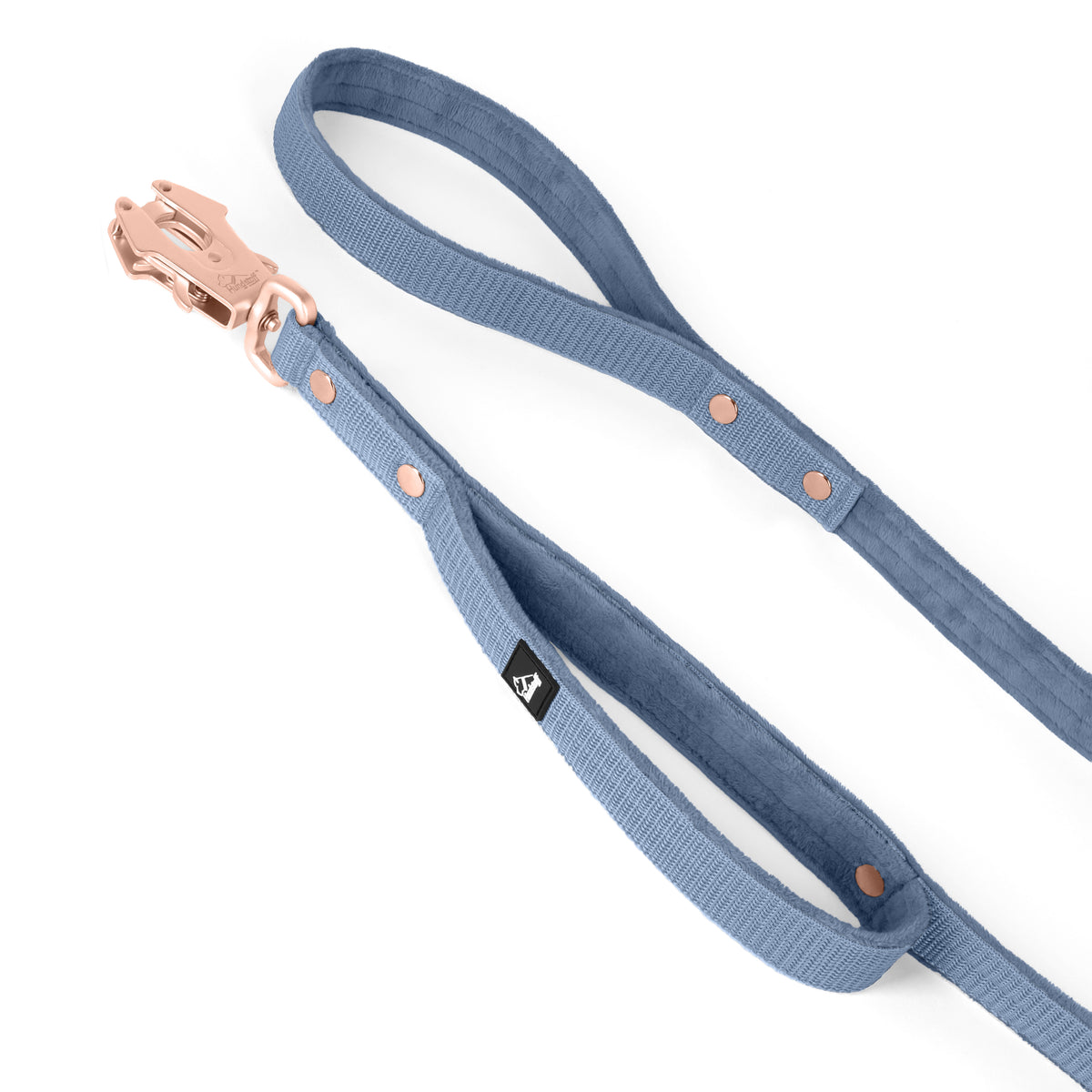 Laisse Guard Pink Edition Pastel Blue - Laisse Guard avec poignée supplémentaire