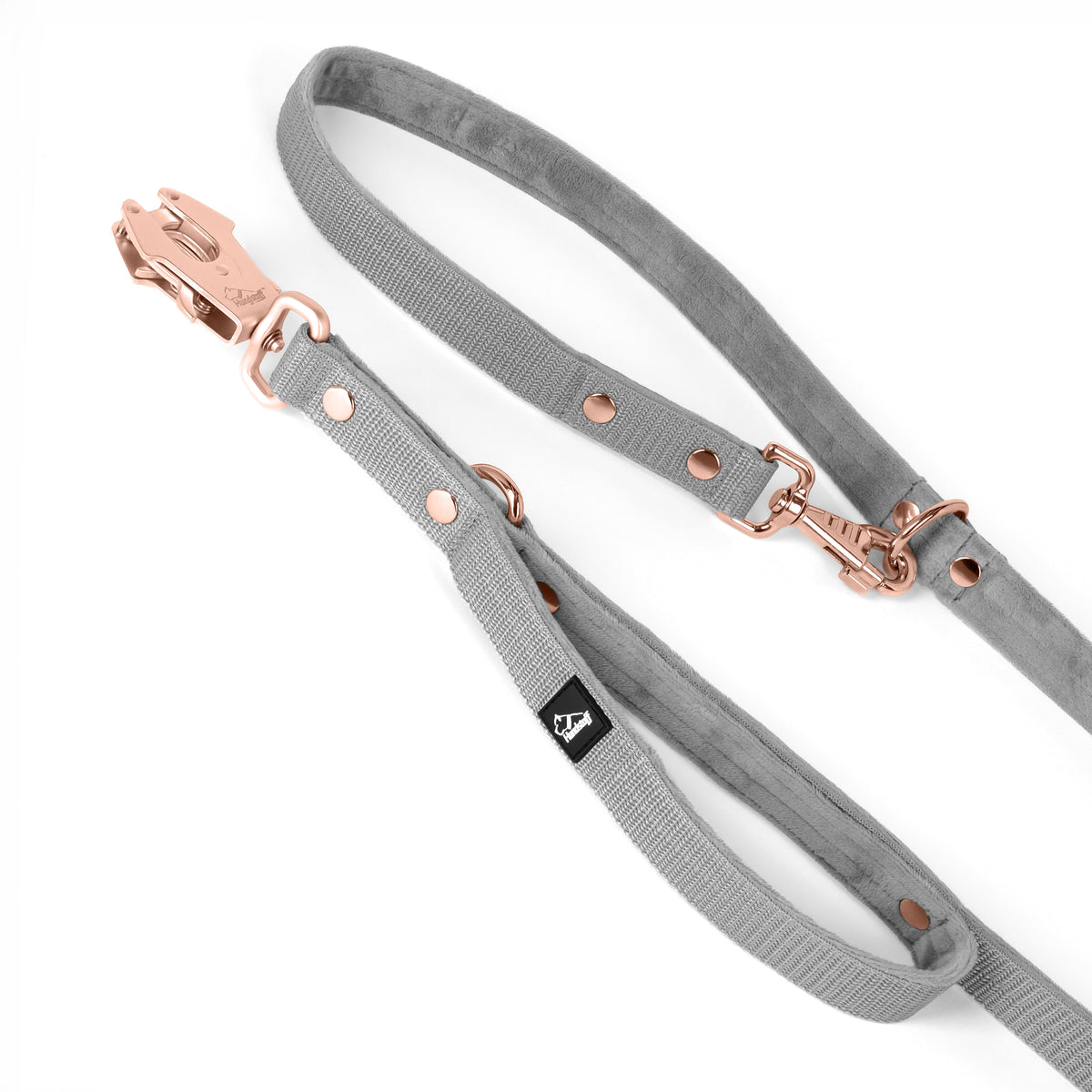 Multi Guard Leash Rose Edition Grey