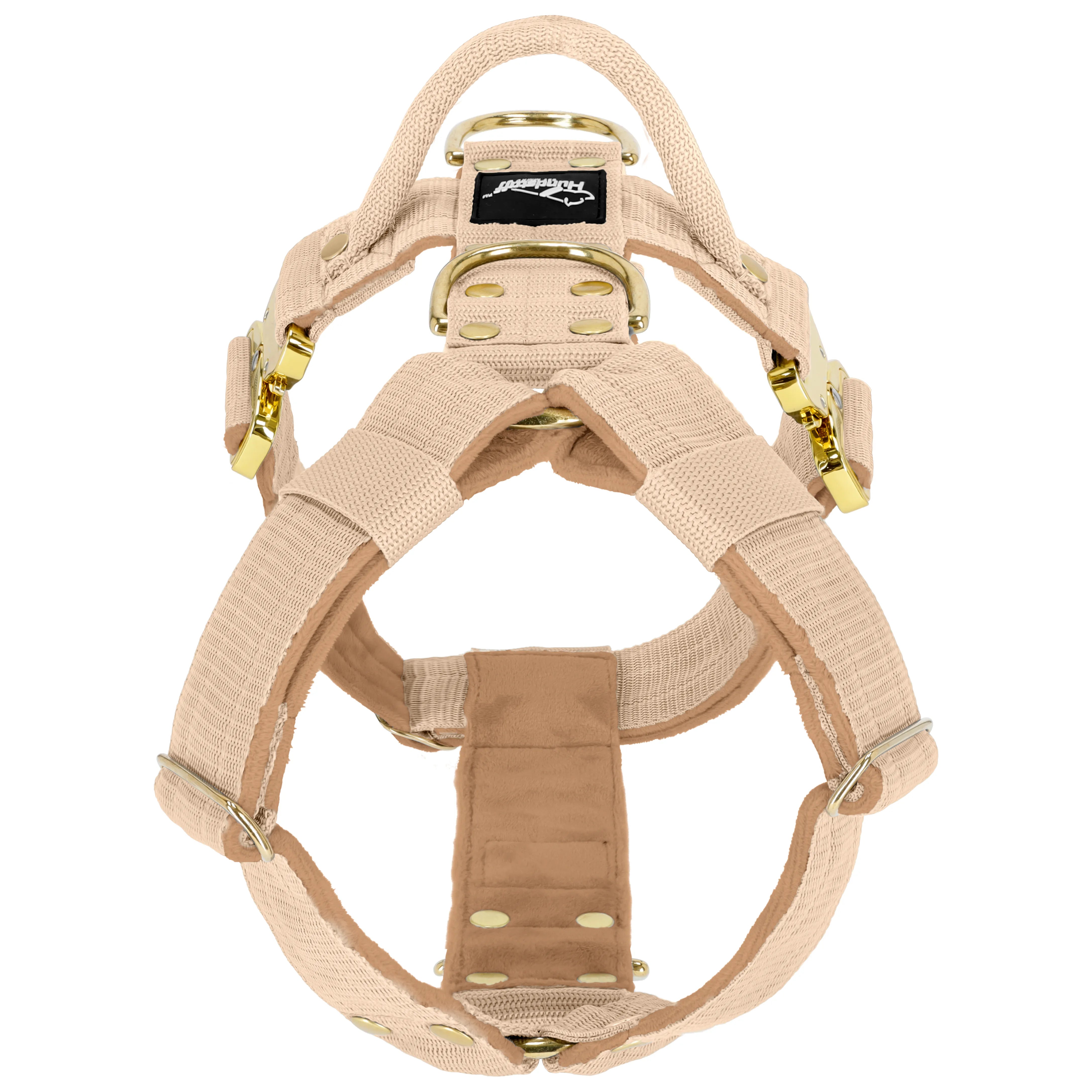 Easy Walk Extreme Gold Buckle Beige - Harnais avec boucle à dégagement rapide
