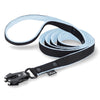 Walk Leash Black Edition Ocean Blue - Laisse sécurisée en nylon de différentes longueurs