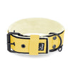 Active Komfort Black Edition Baby Yellow - Large collier durable avec boucle