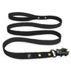 Walk Leash Golden Black - Laisse sécurisée en nylon de différentes longueurs