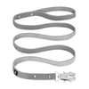 Walk Leash Grey - Laisse sécurisée en nylon de différentes longueurs