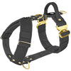 Easy Walk Extreme Gold Buckle Dark Grey - Harnais avec boucle à déclenchement rapide