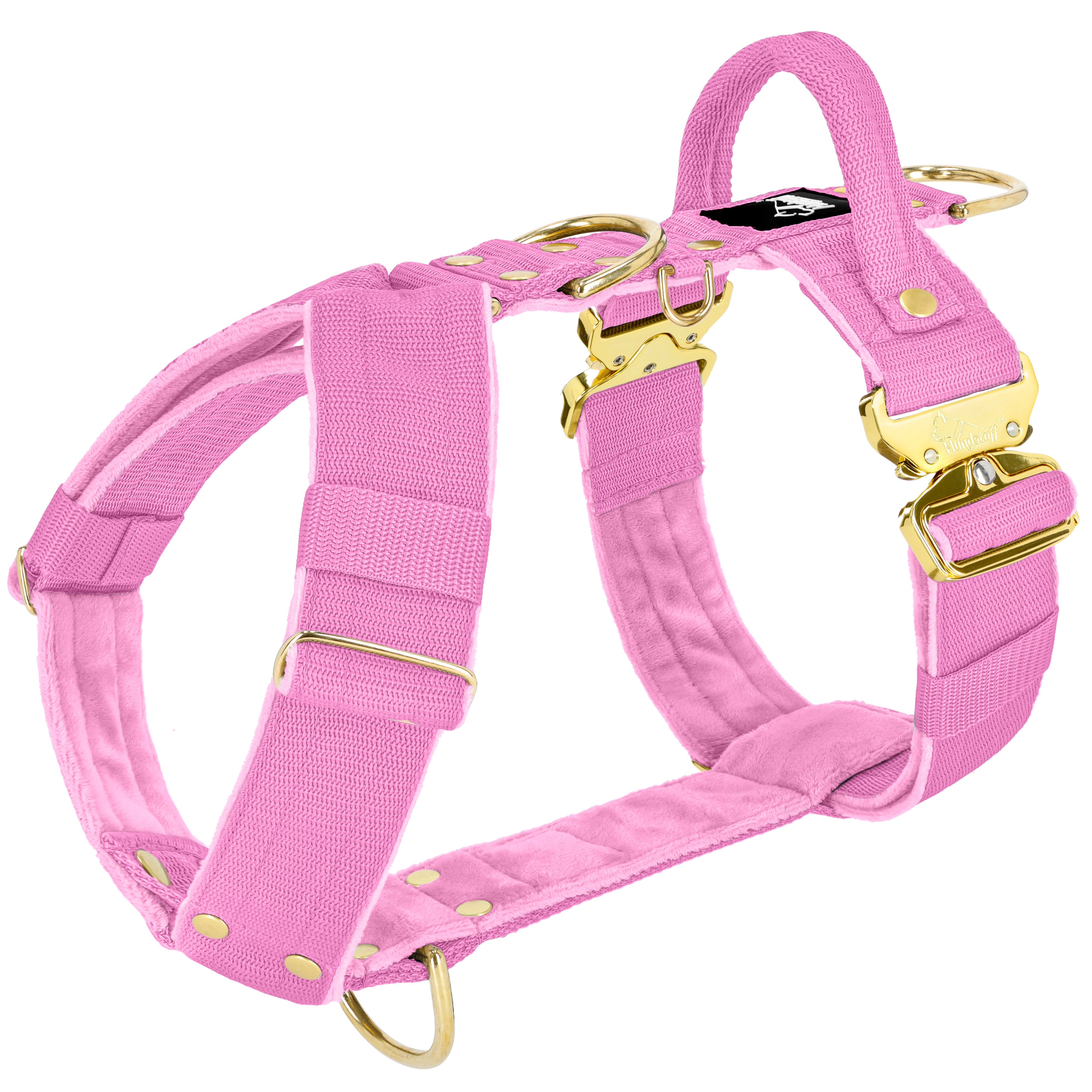 Easy Walk Extreme Gold Buckle Candy Pink - Harnais avec boucle à dégagement rapide