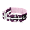 Extreme Silver Buckle Safe Plum - Collier réflexe sécurisé