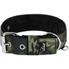 Active Komfort Camo Black - Collier large et durable pour chien avec boucle
