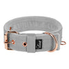 Active Komfort Rose Edition Grey - Collier large et durable avec boucle
