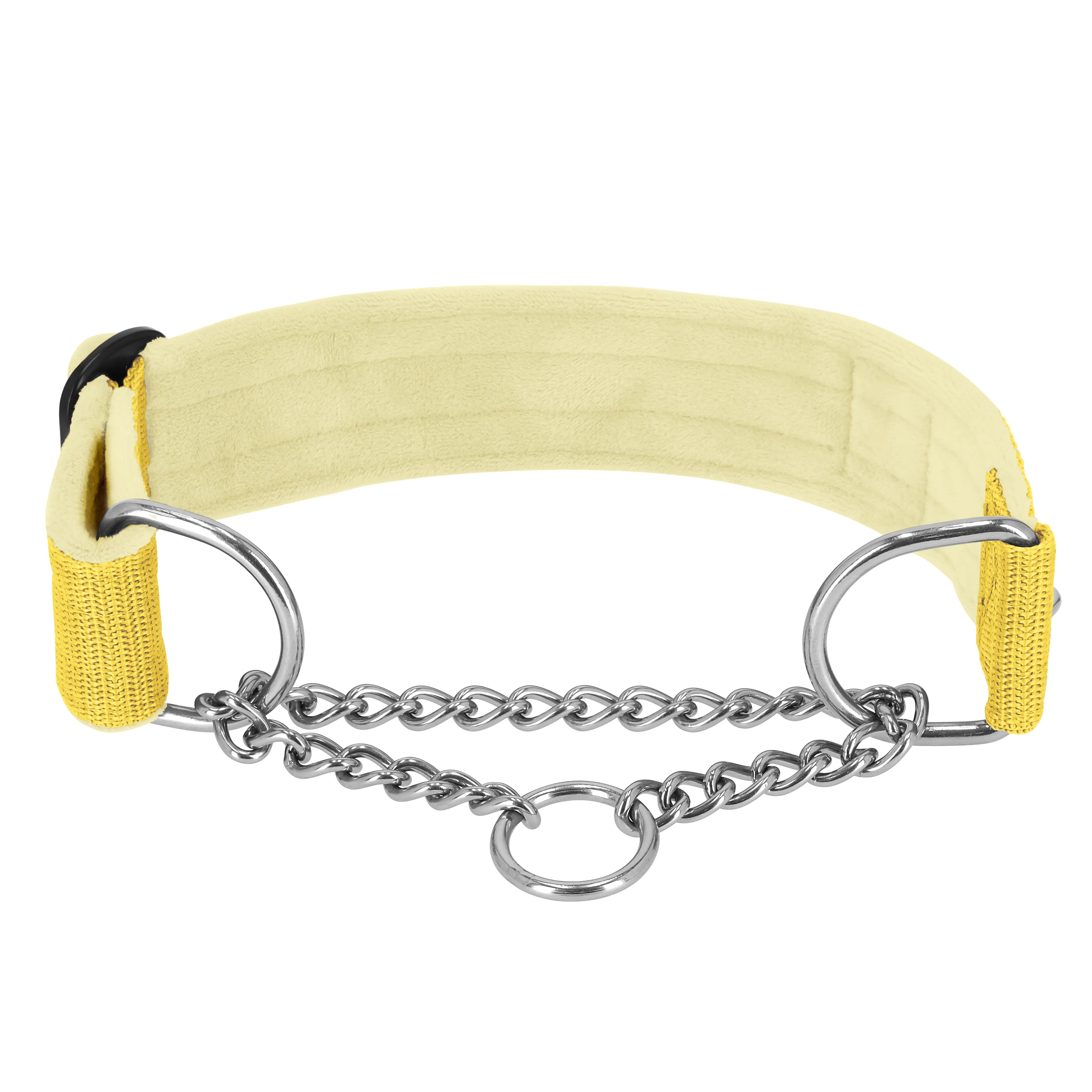 Martingale Chain Set Baby Yellow - Collier et laisse Martingale