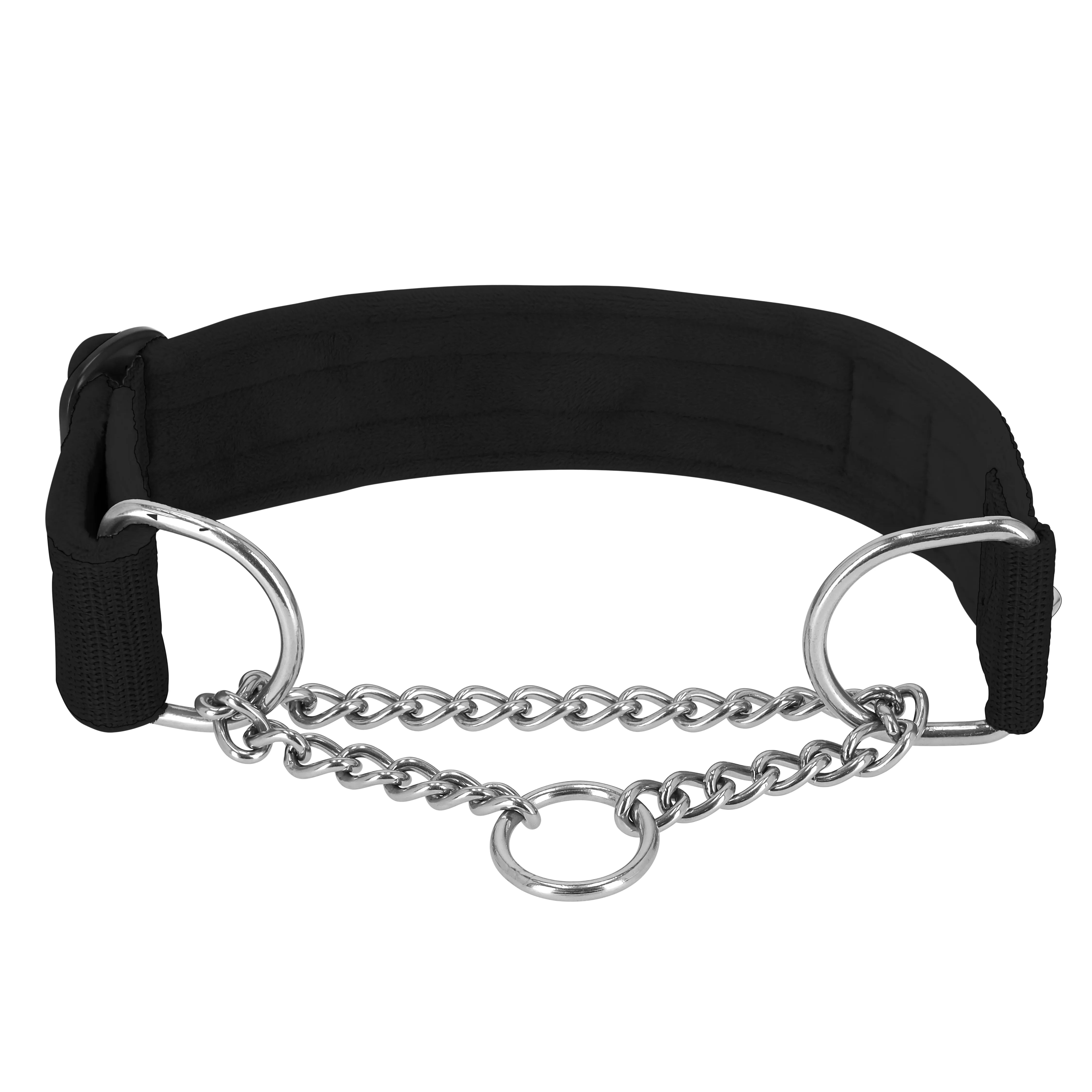 Martingale Chain Set Black - Collier et laisse Martingale