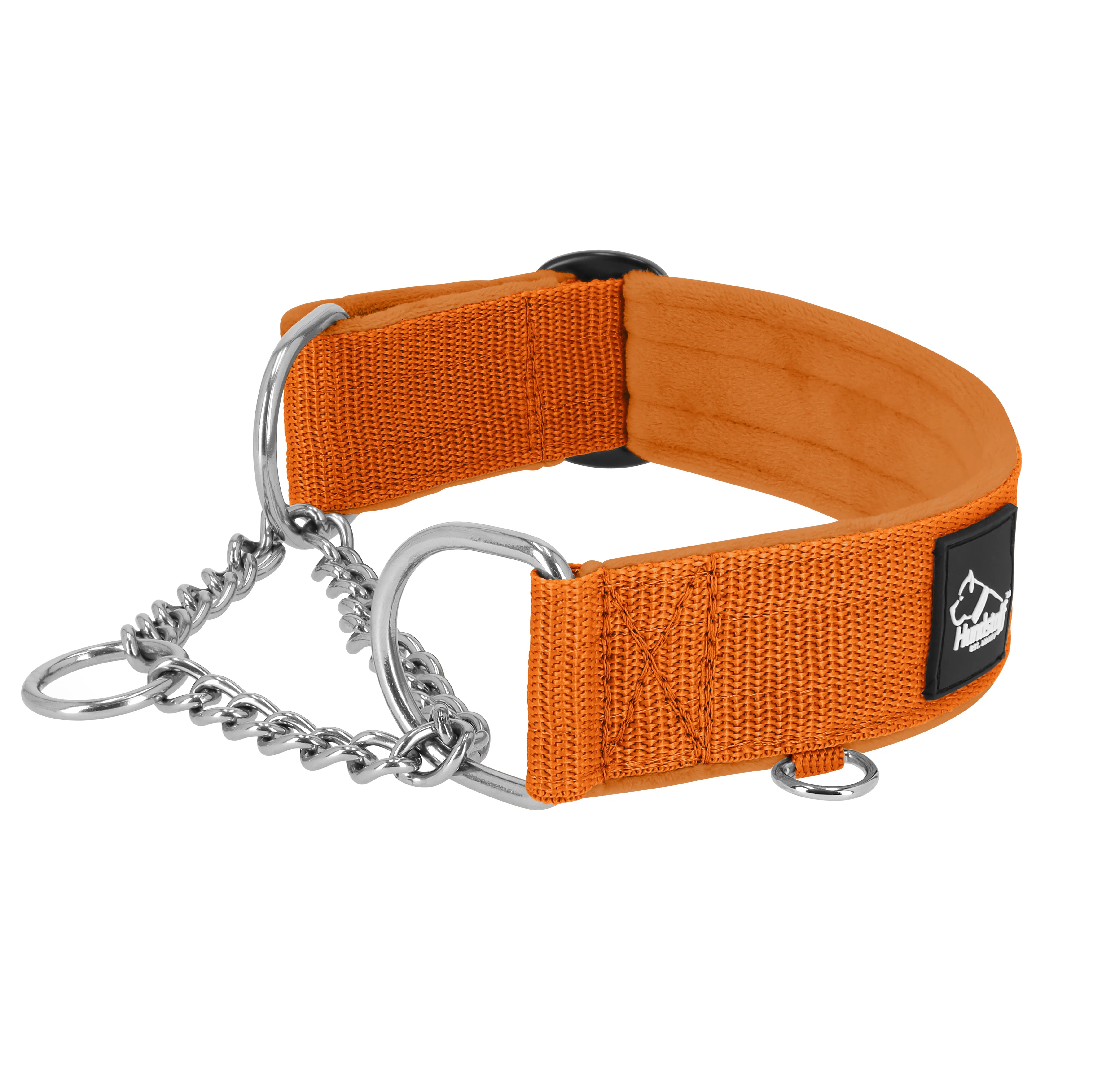 Martingale Chain Set Orange - Collier et laisse Martingale