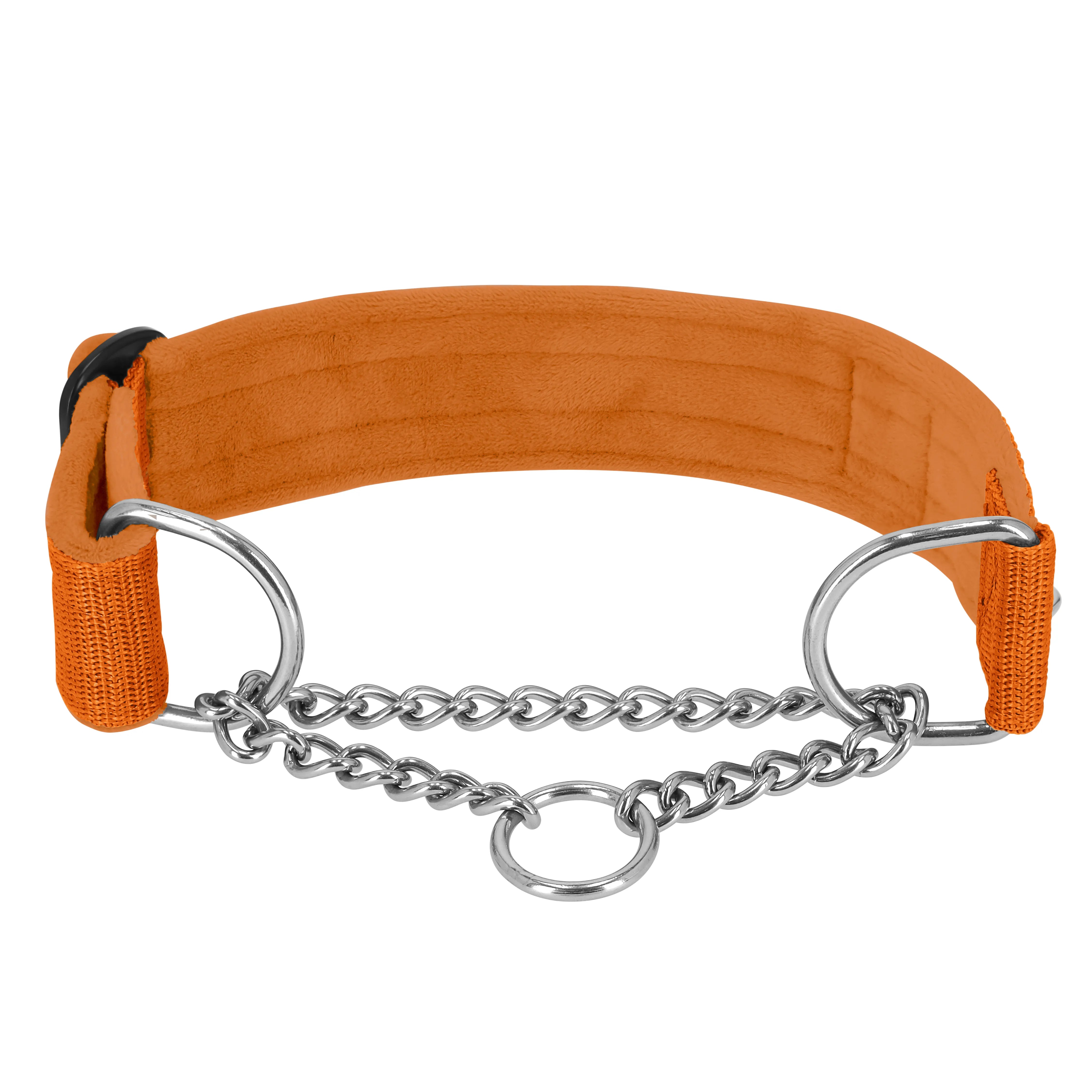 Martingale Chain Set Orange - Collier et laisse Martingale