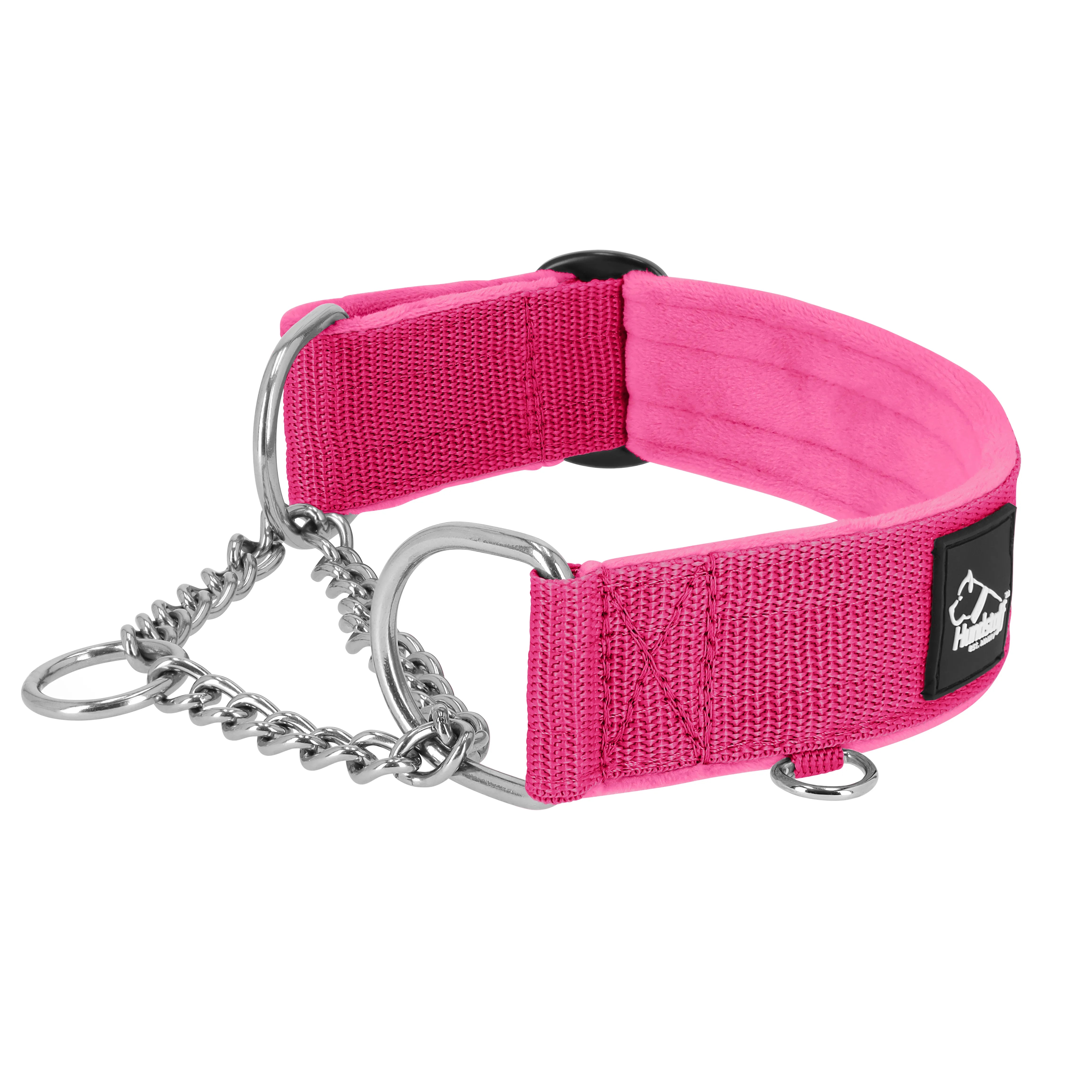 Martingale Chain Set Pink - Collier et laisse Martingale