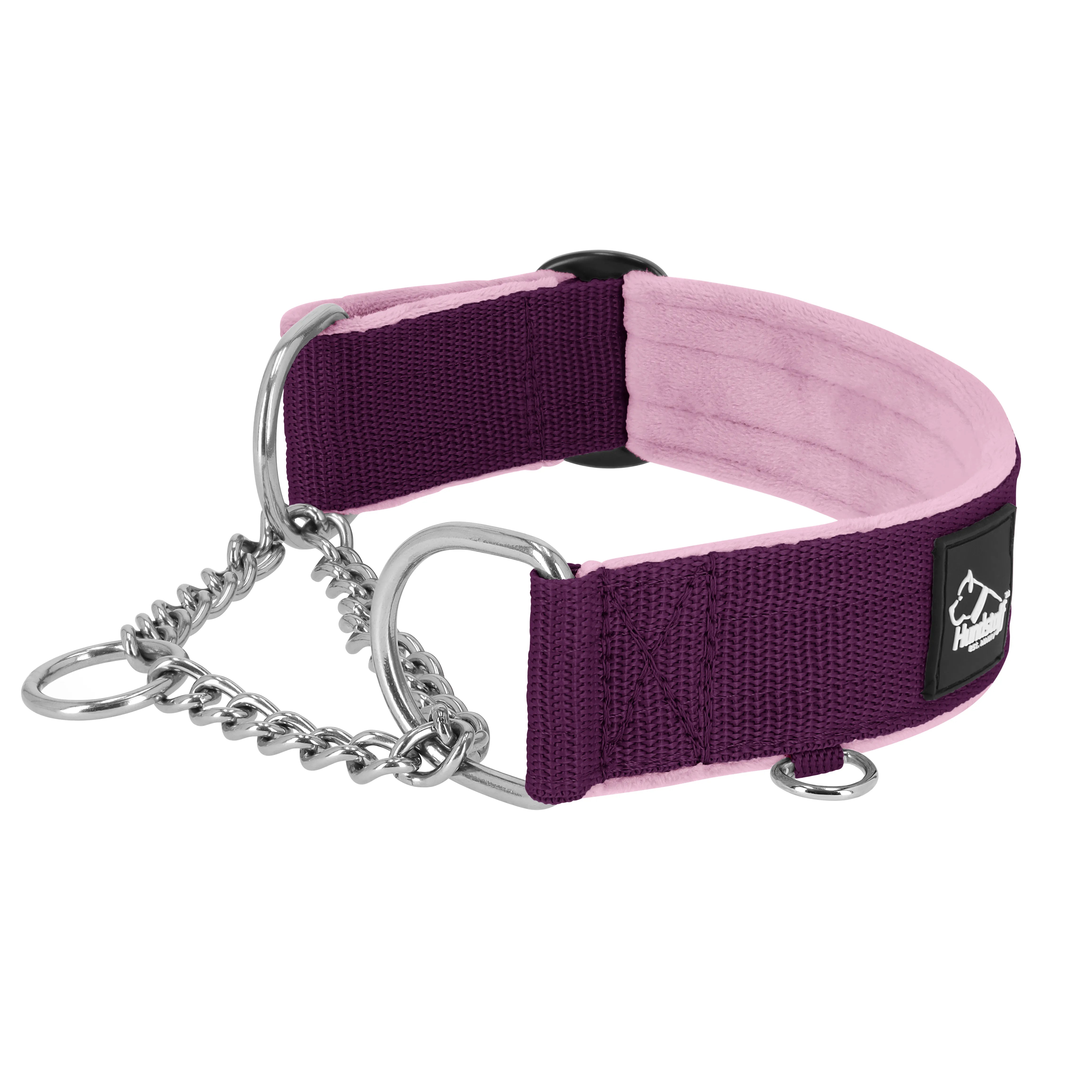Martingale Chain Set Plum - Collier et laisse Martingale
