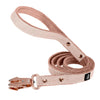 Walk Leash Rose Edition Pastel Beige - Laisse en nylon sécurisée en différentes longueurs