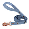 Walk Leash Rose Edition Pastel Blue - Laisse nylon sécurisée en différentes longueurs