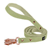 Walk Leash Rose Edition Olive Green - Laisse sécurisée en nylon de différentes longueurs