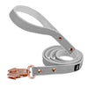Walk Leash Rose Edition Grey - Laisse sécurisée en nylon de différentes longueurs